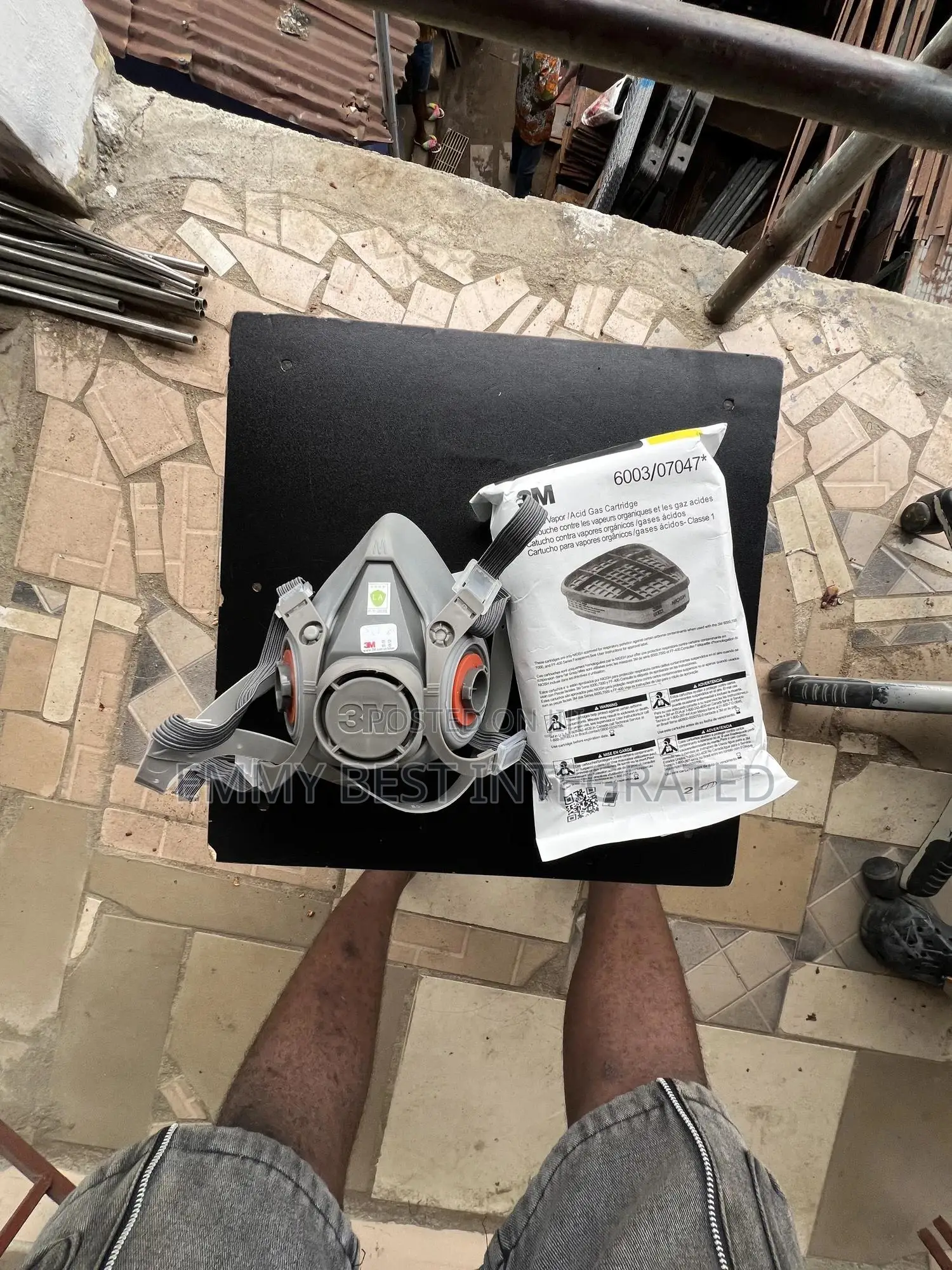 3m 6200 Reusable Half Facepiece Respirator