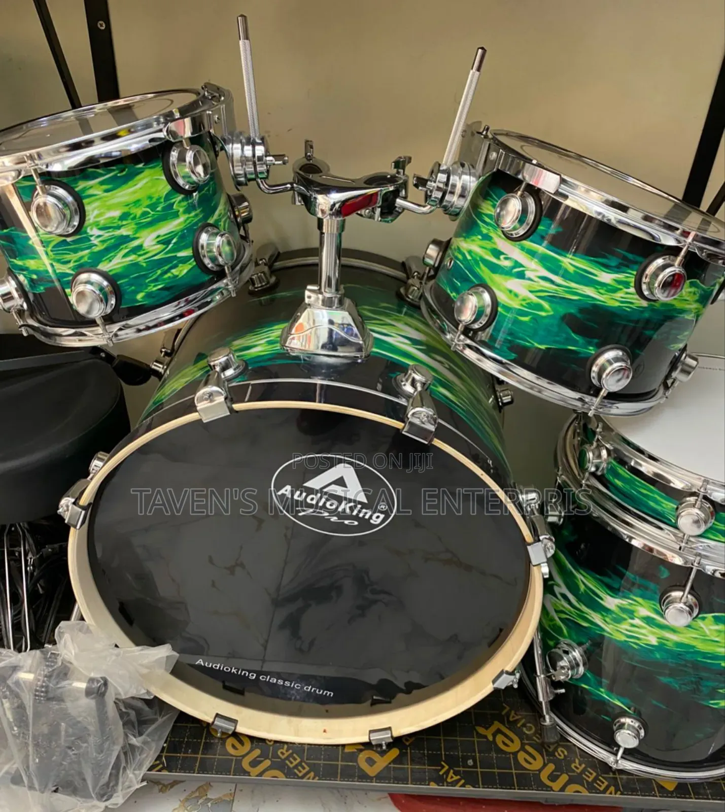 Audioking Pro Classic Drum Set
