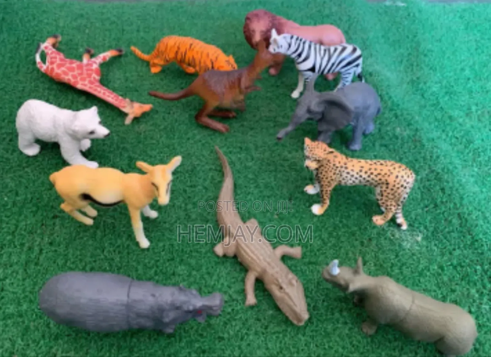 Wild Animals and Insects Toys Model (12pcs) "Click to See More"