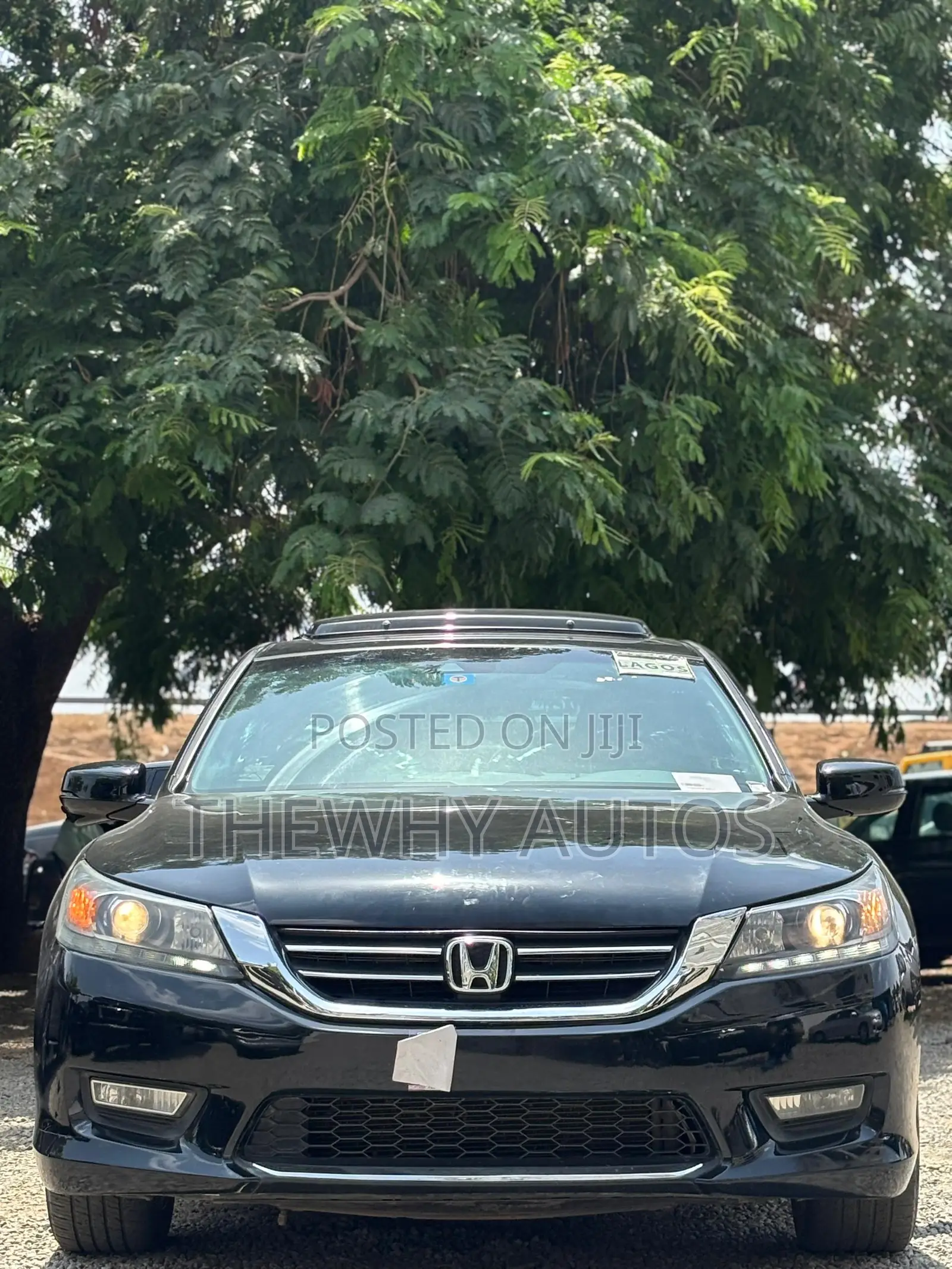 Honda Accord EX-L V-6 4dr Sedan w/Navigation (3.5L 6cyl 6A) 2014 Black