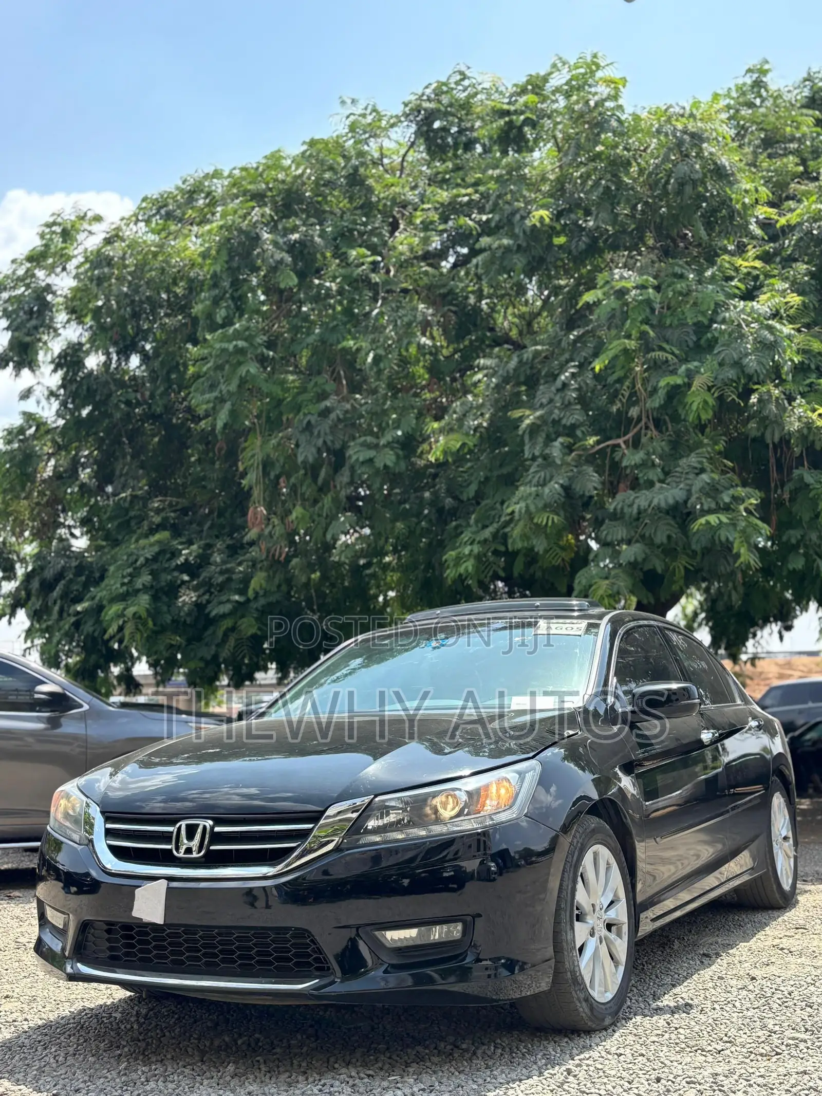Honda Accord EX-L V-6 4dr Sedan w/Navigation (3.5L 6cyl 6A) 2014 Black