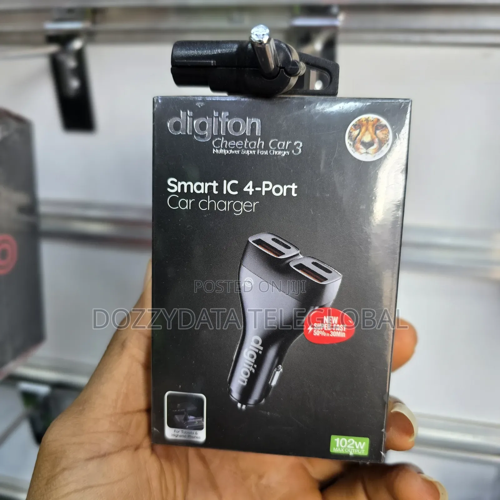 Digifon Cheetah Car 3 102w Multipower Super Fast Charger