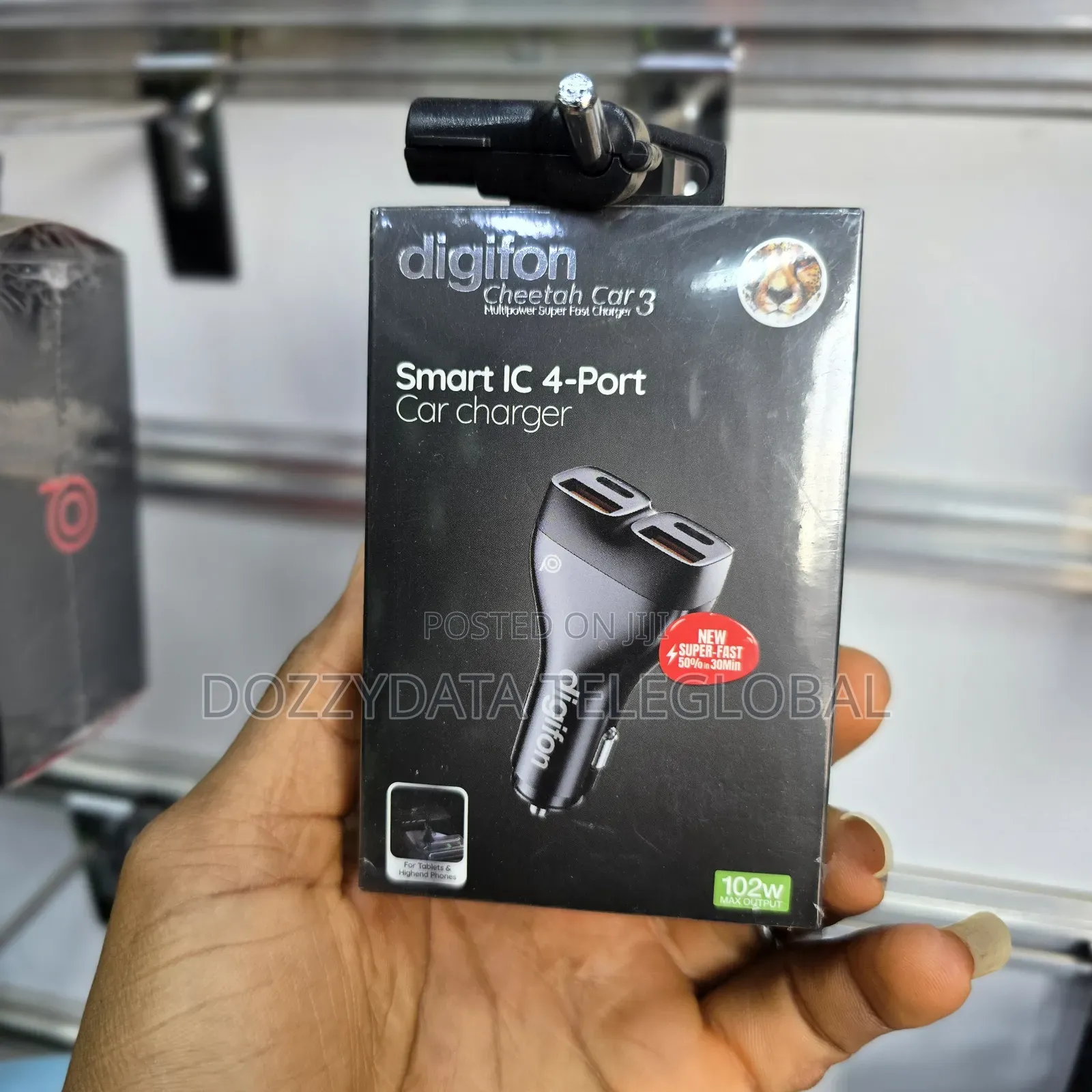 Digifon Cheetah Car 3 102w Multipower Super Fast Charger