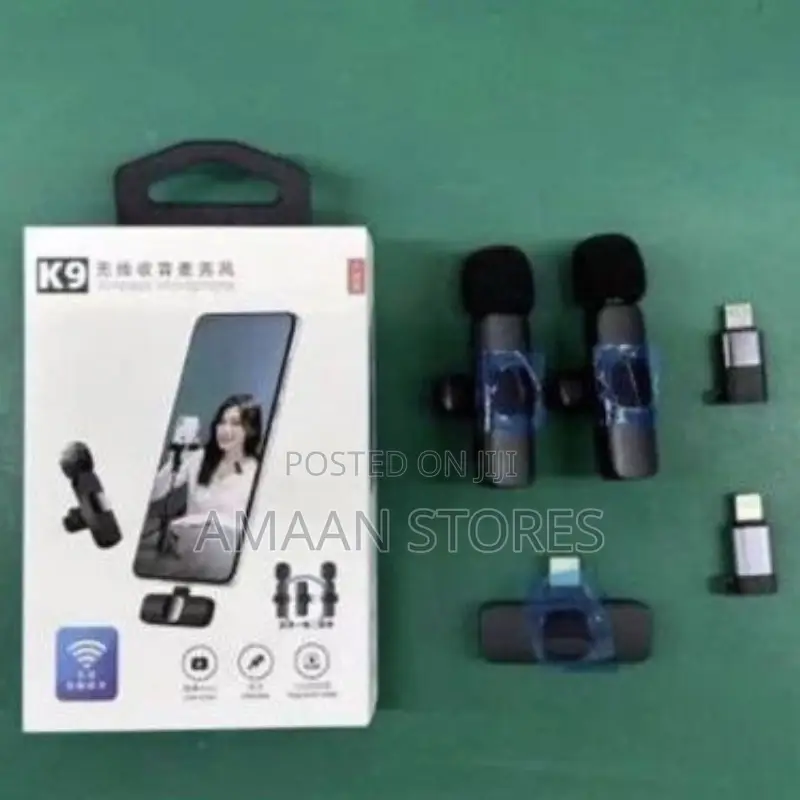 3-in-1 Wireless Lapel Microphone