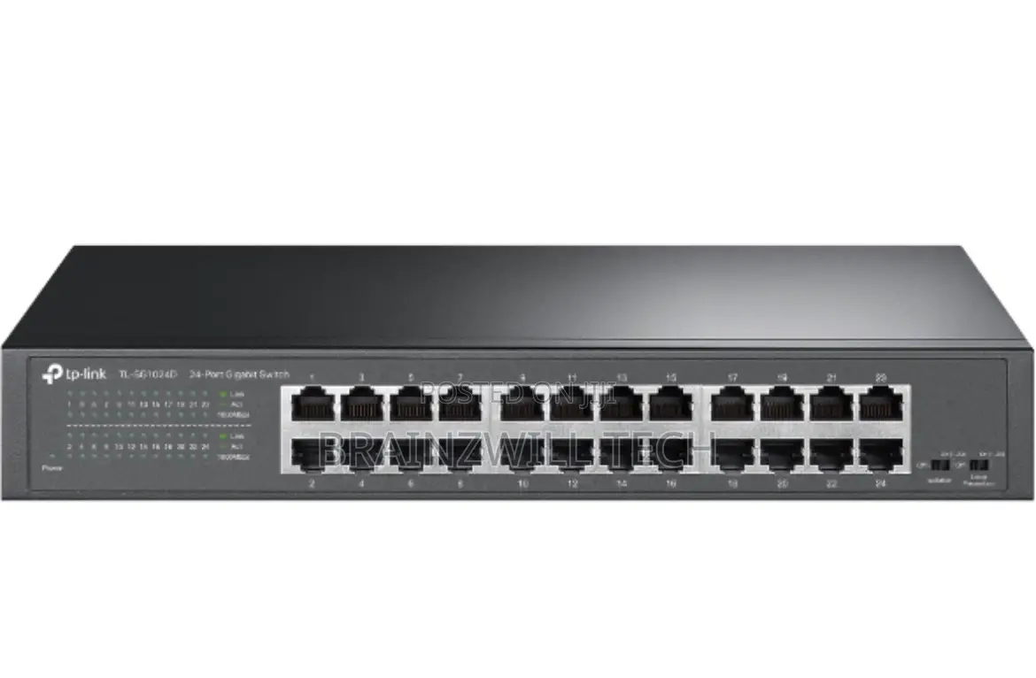 Tp-Link Tl-Sg1024d | 24-Port Gigabit Desktop/Rackmount Switch