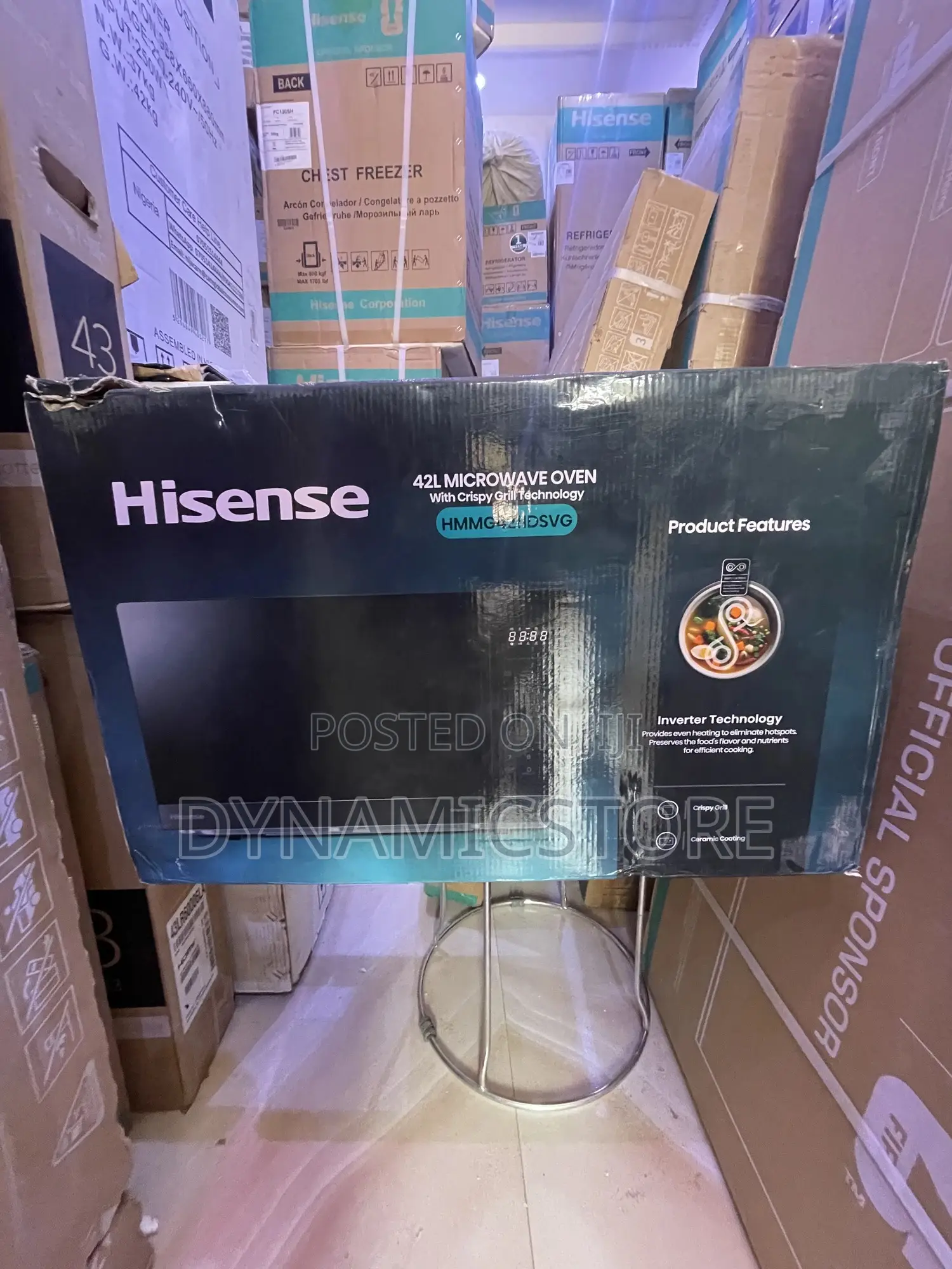 Hisense 42l Inverter Microwave Oven With Grill