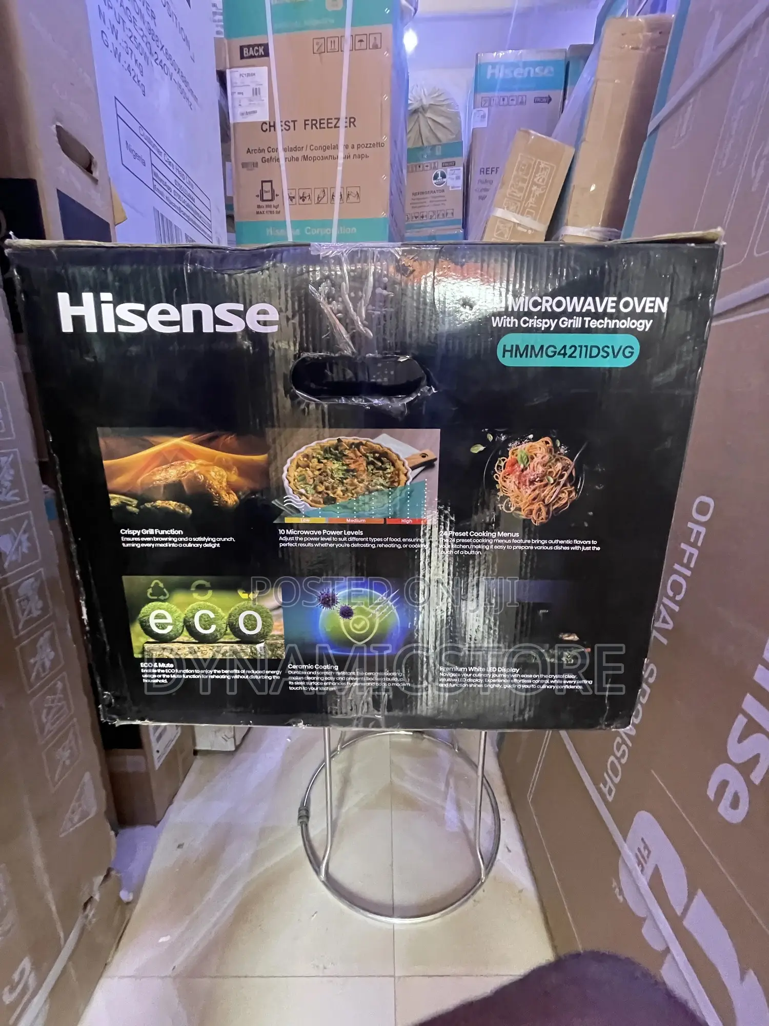 Hisense 42l Inverter Microwave Oven With Grill