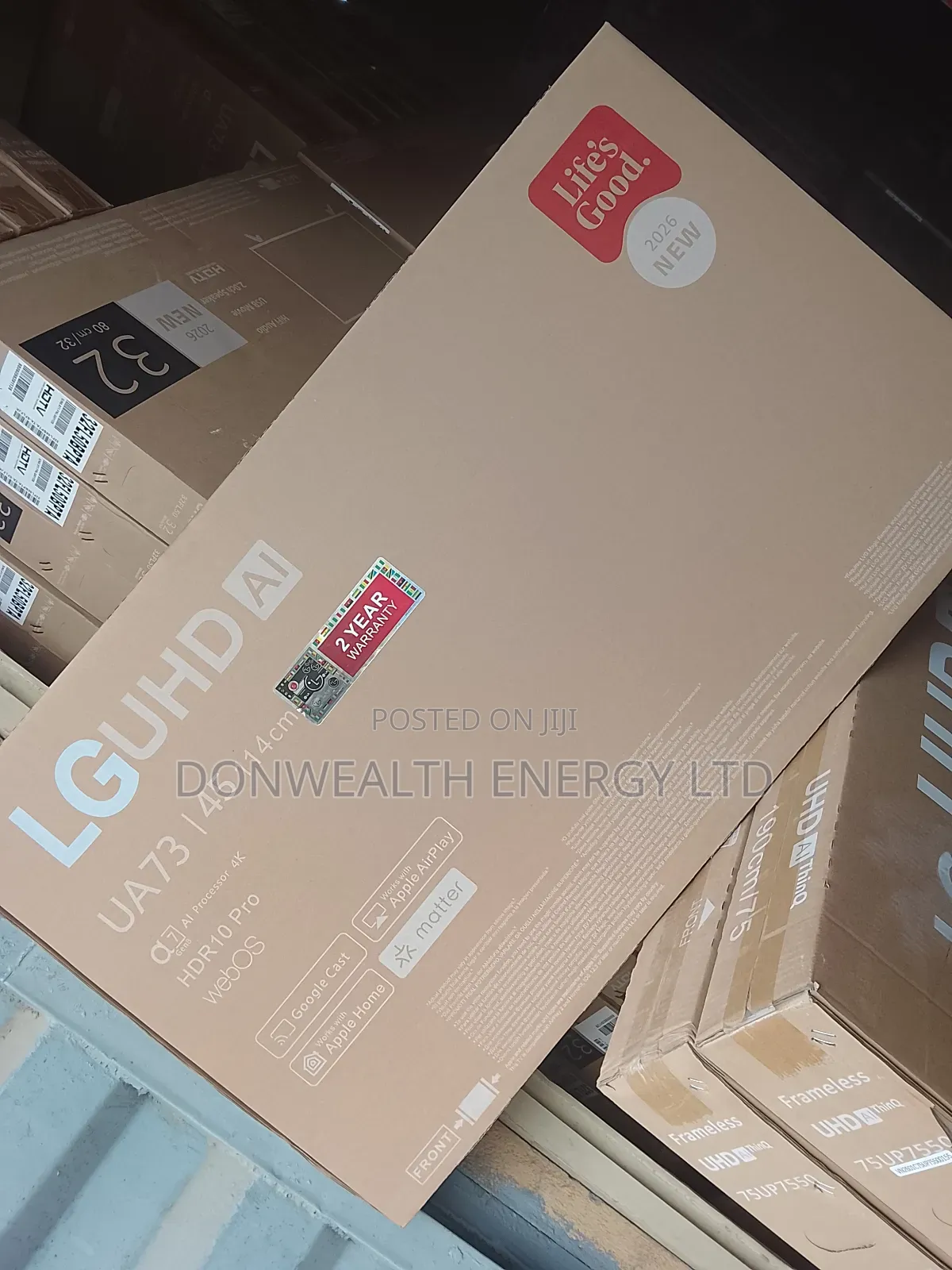 45"Inches Smart New Lg 2026 Model Led Android Tv