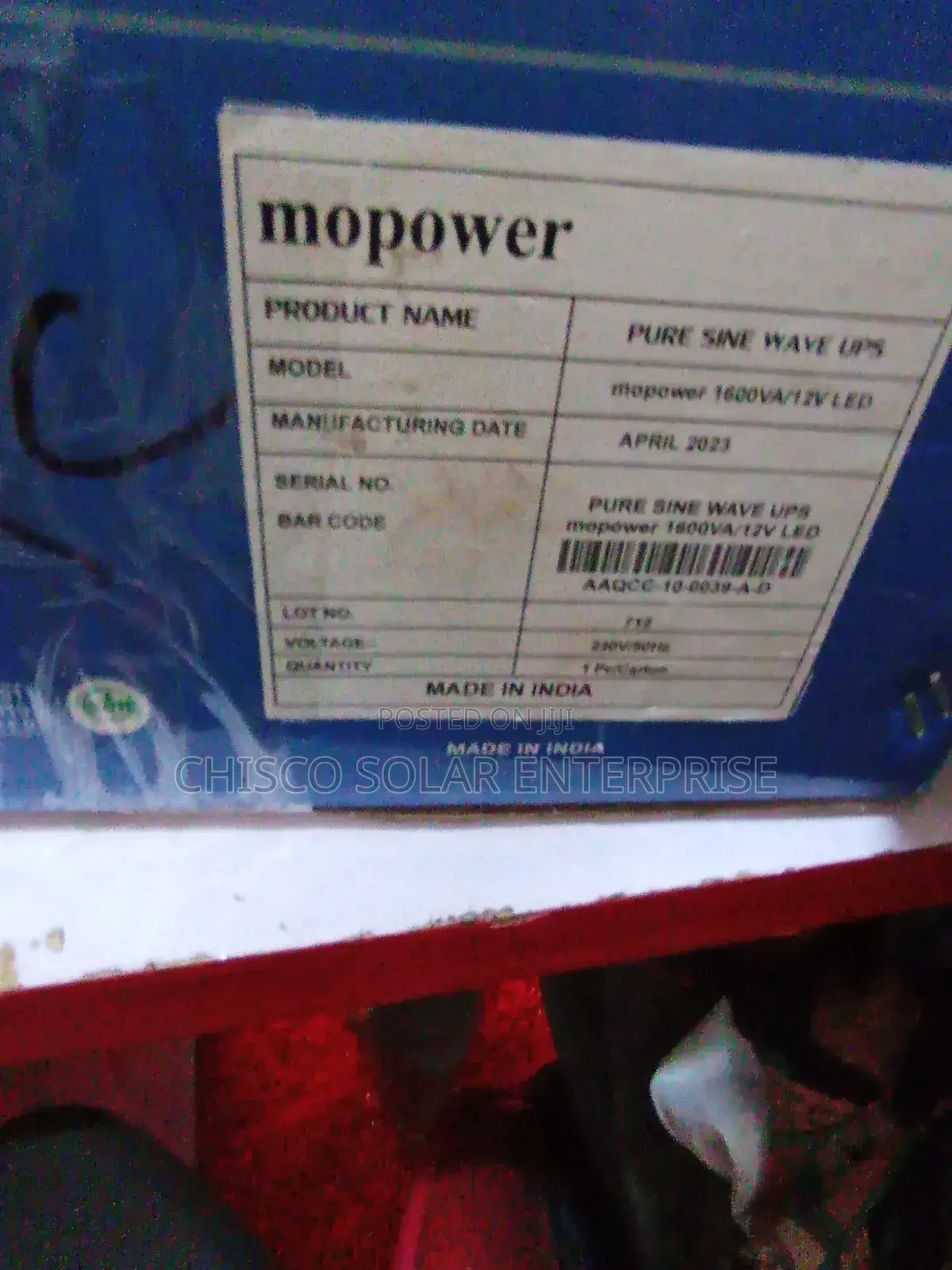 1.6kva 12v Mopower Inverter