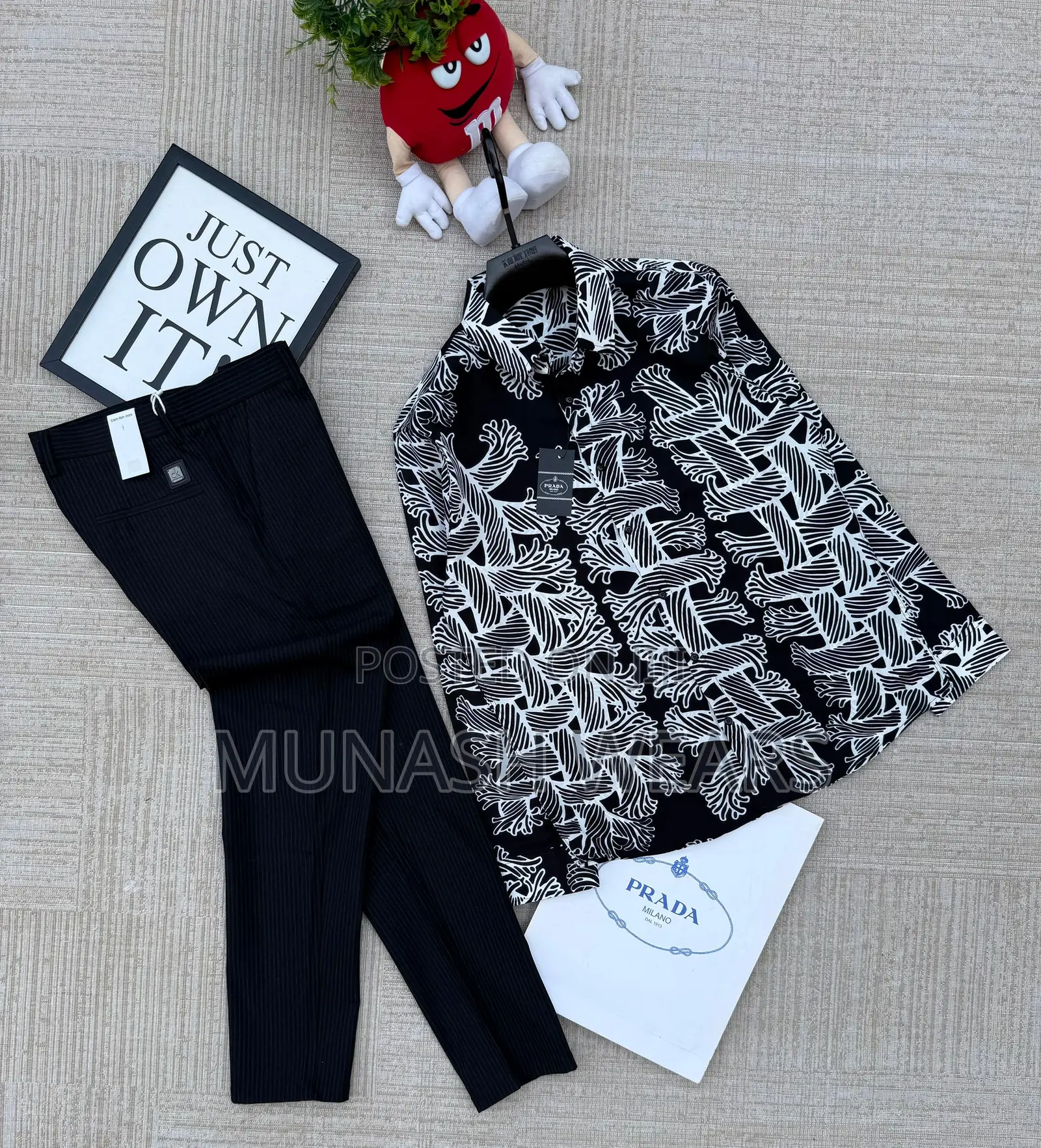 Shirt and Pant Outfits for Men. Can Be Sold Separately