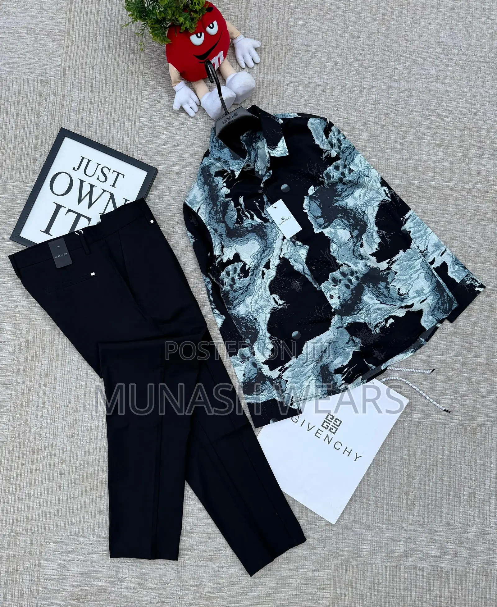 Shirt and Pant Outfits for Men. Can Be Sold Separately