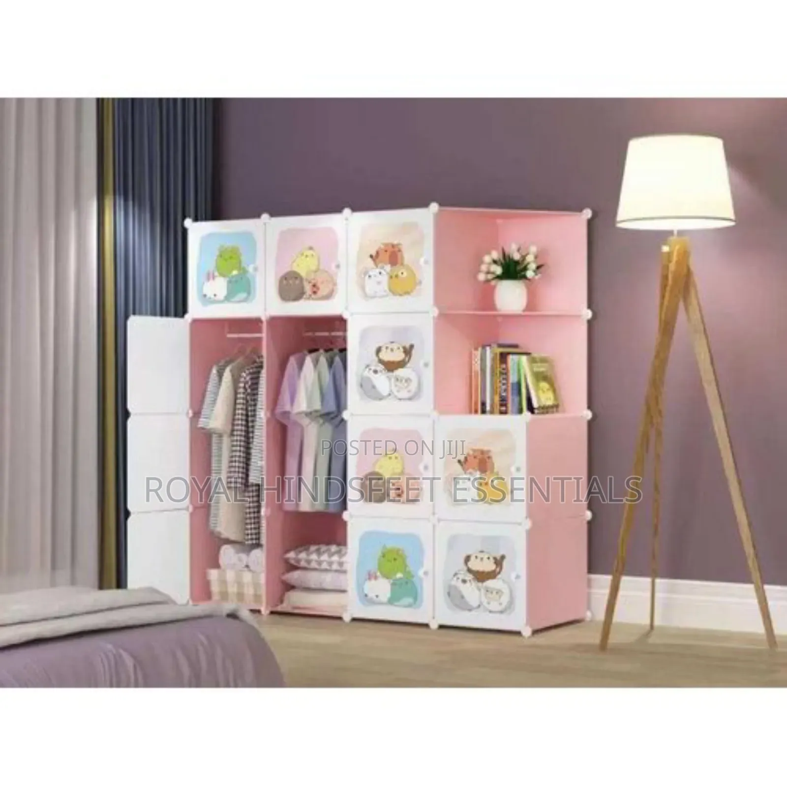 14 Cubes Plus Corner Closet- Baby / Toddler Wardrobe Cabinet