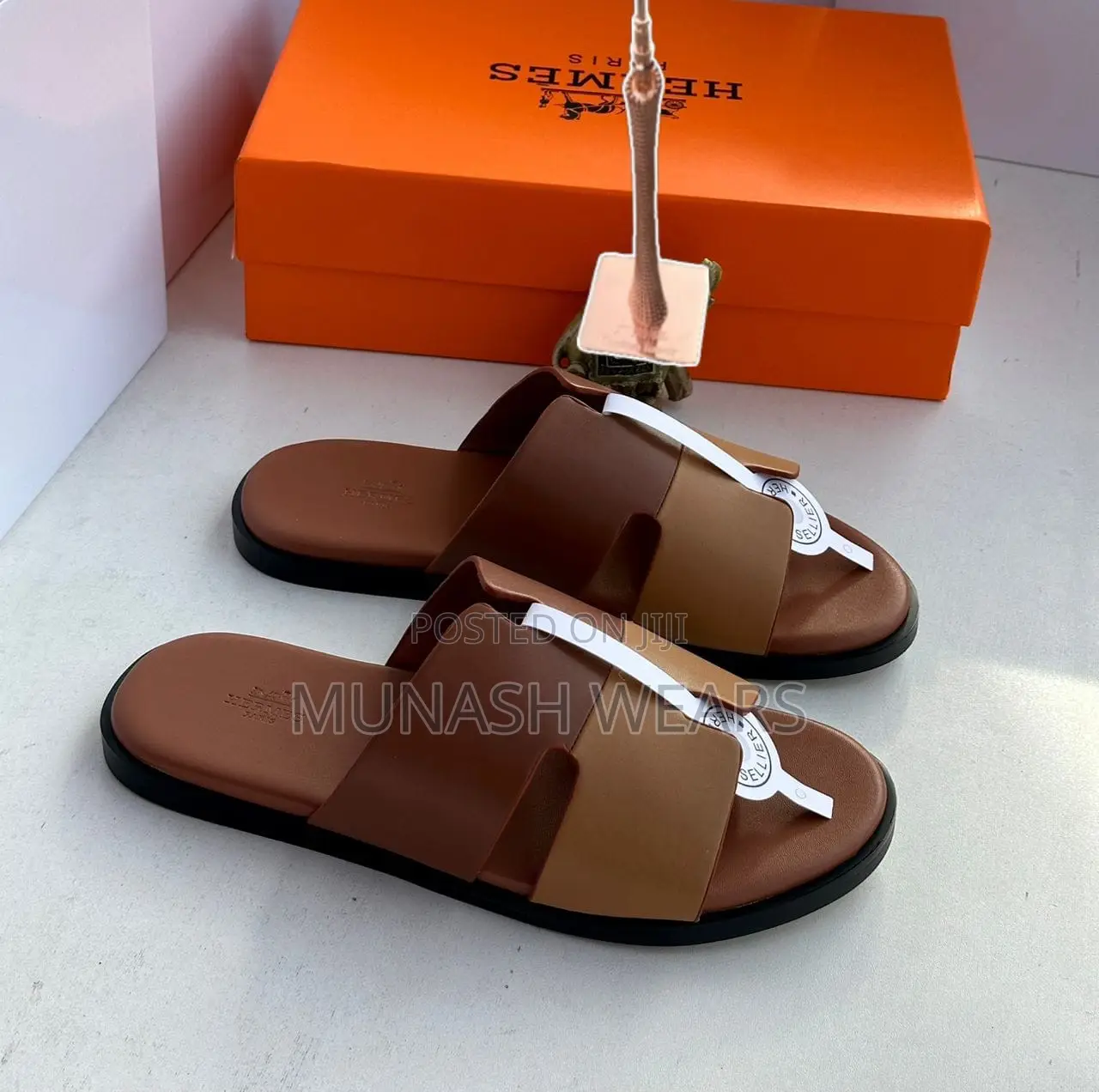 Hermes Leather Slipers Available in Colors 40-46