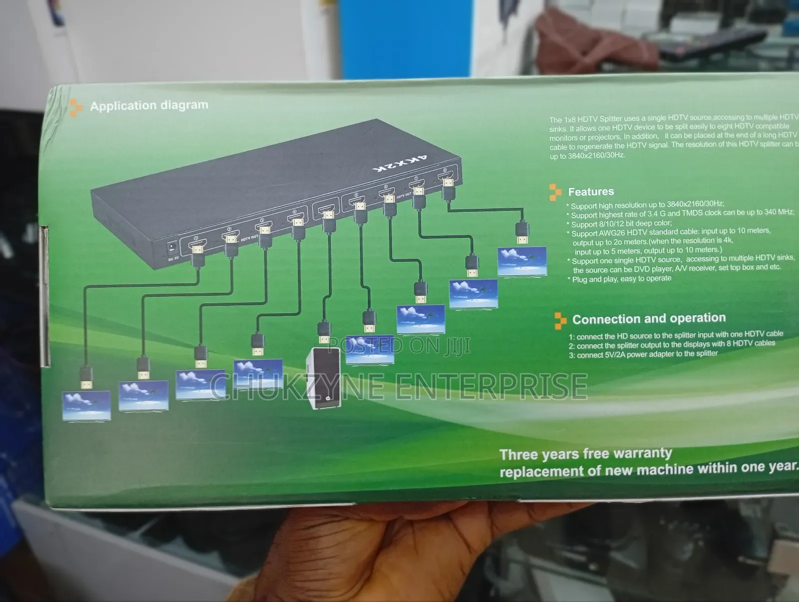 HDTV 1×8 Splitter