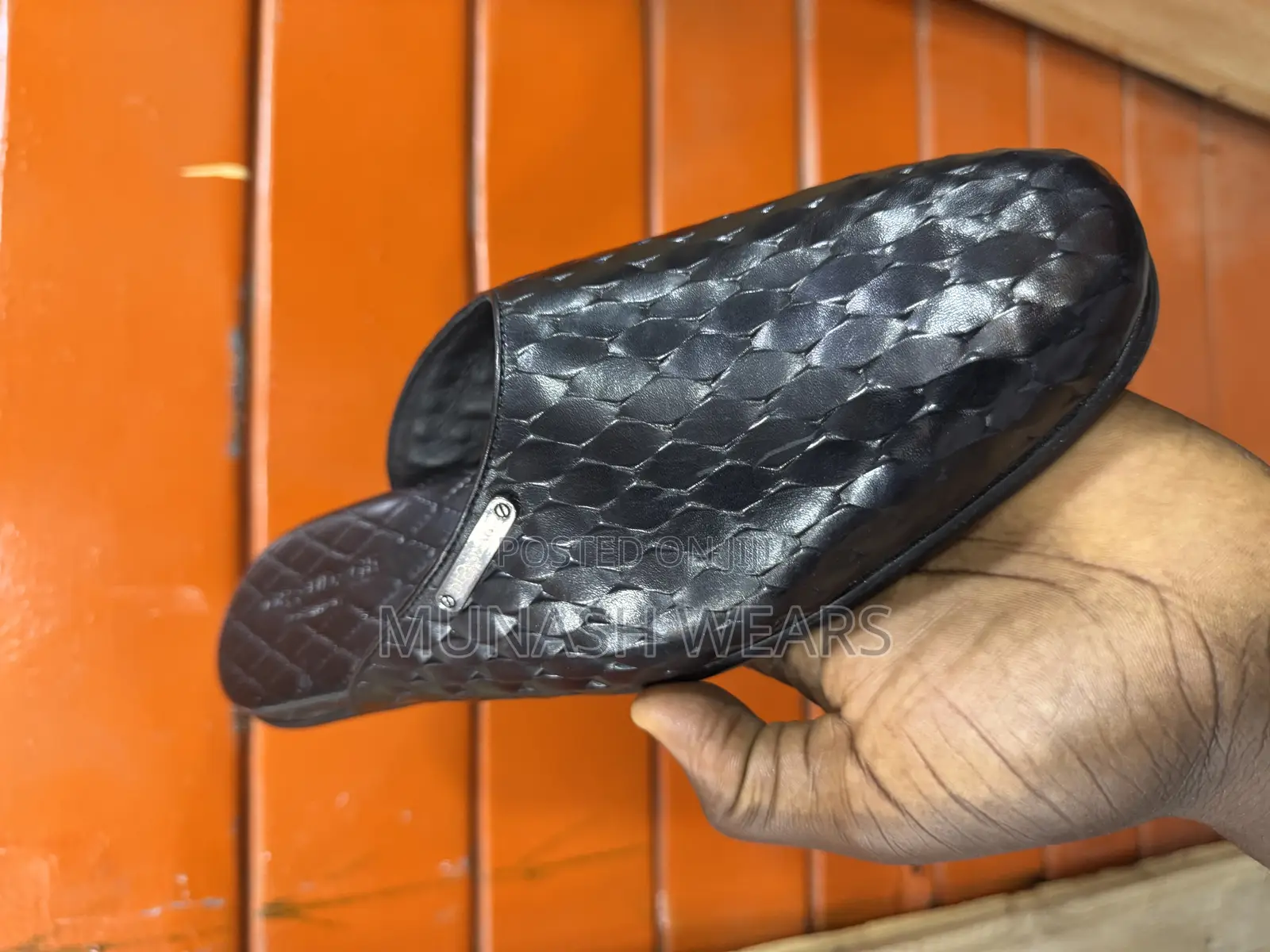 Original Leather Half Shoes for Matured Men 40-46