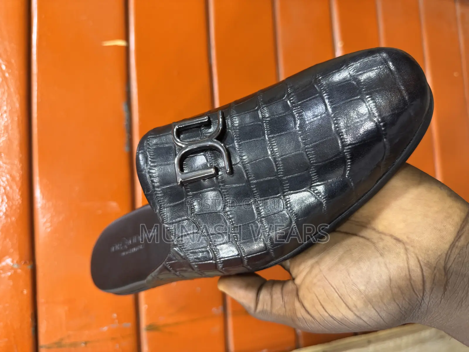 Original Leather Half Shoes for Matured Men 40-46