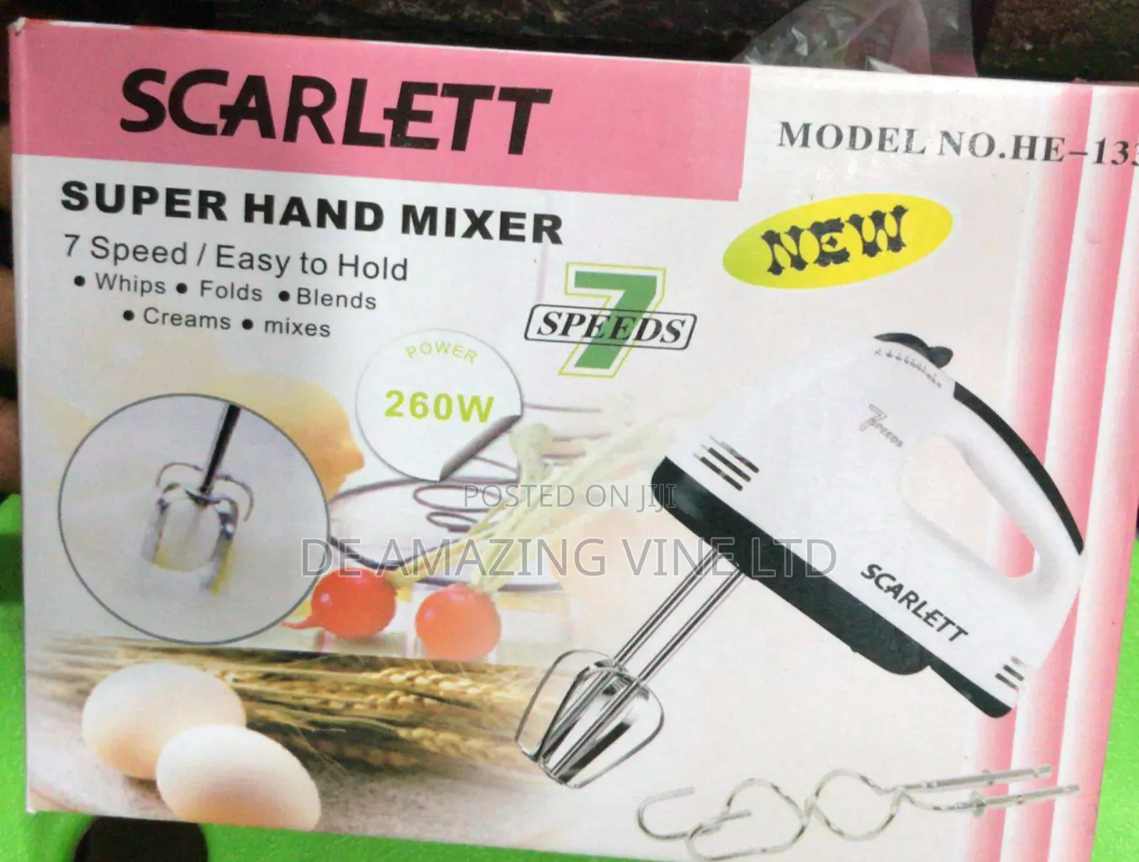 Scarlet Hand Mixer