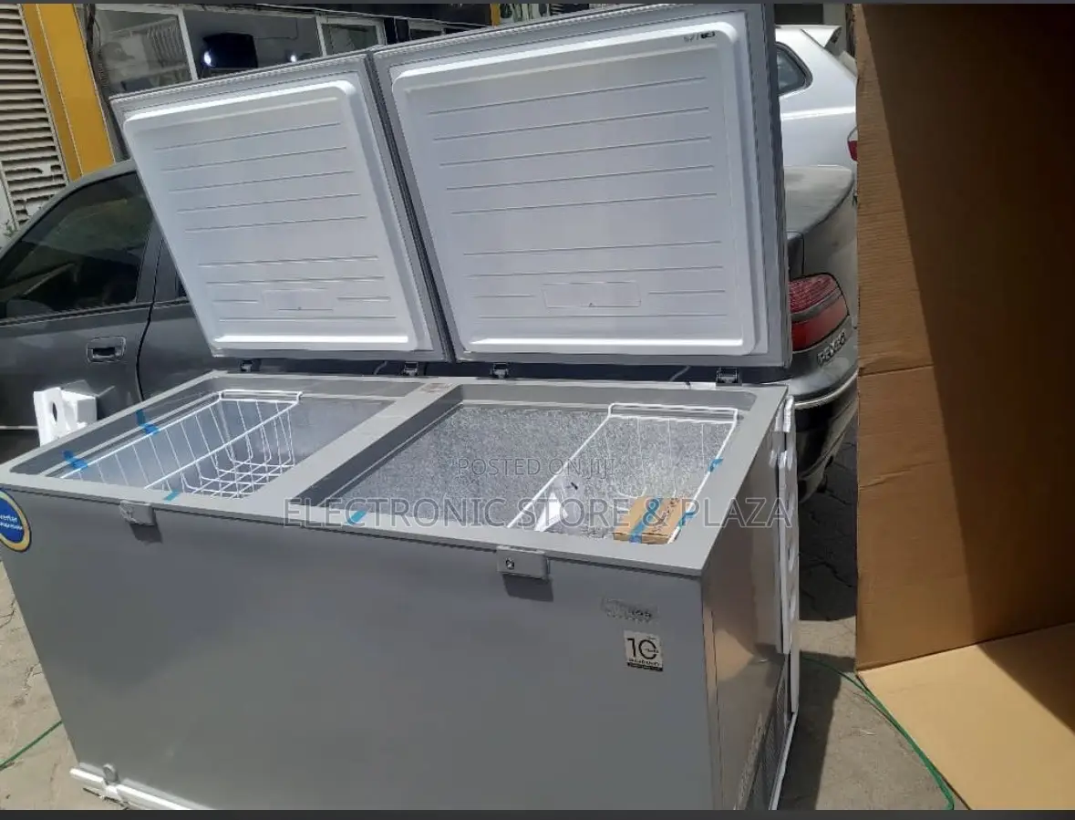 Midea Double Door Inverter Chest Freezer
