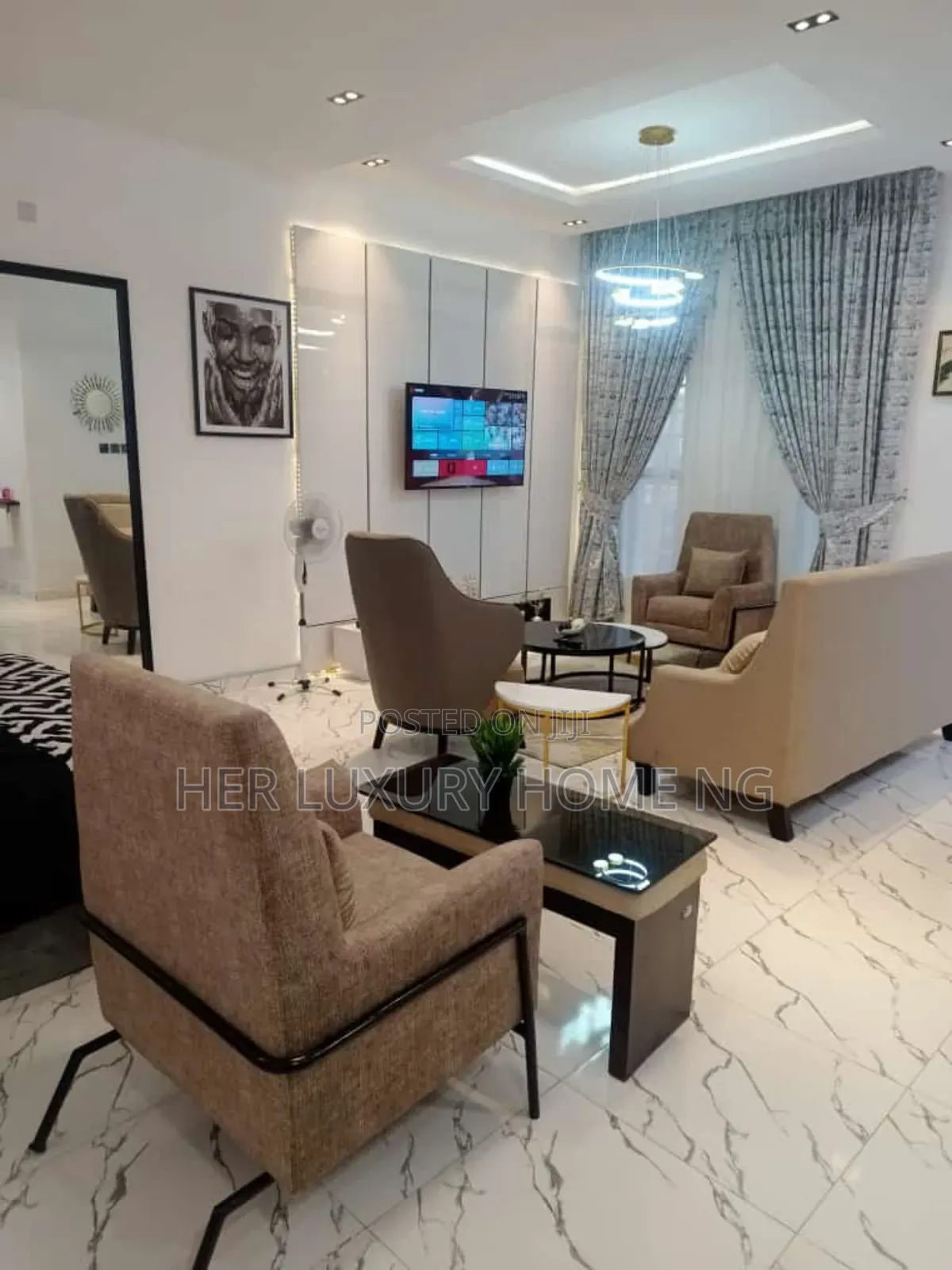 Furnished Studio Apartment in Chevy View Estate, Chevron for rent