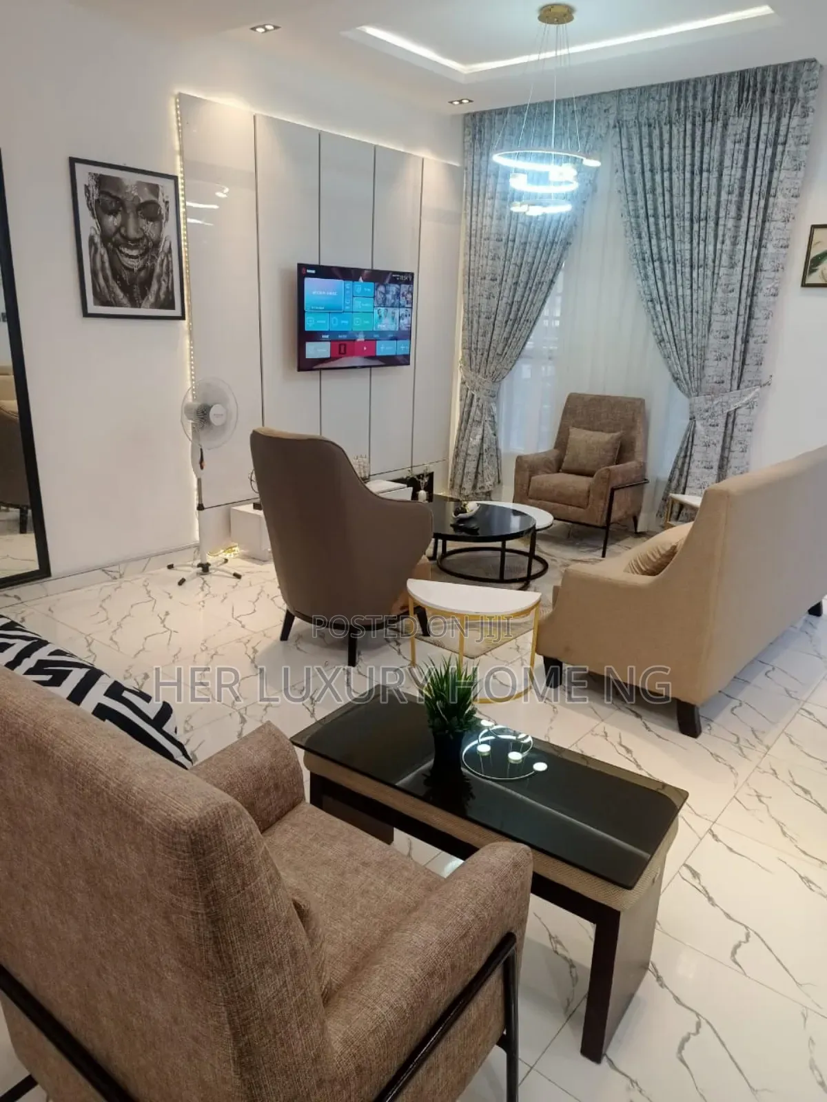 Furnished Studio Apartment in Chevy View Estate, Chevron for rent