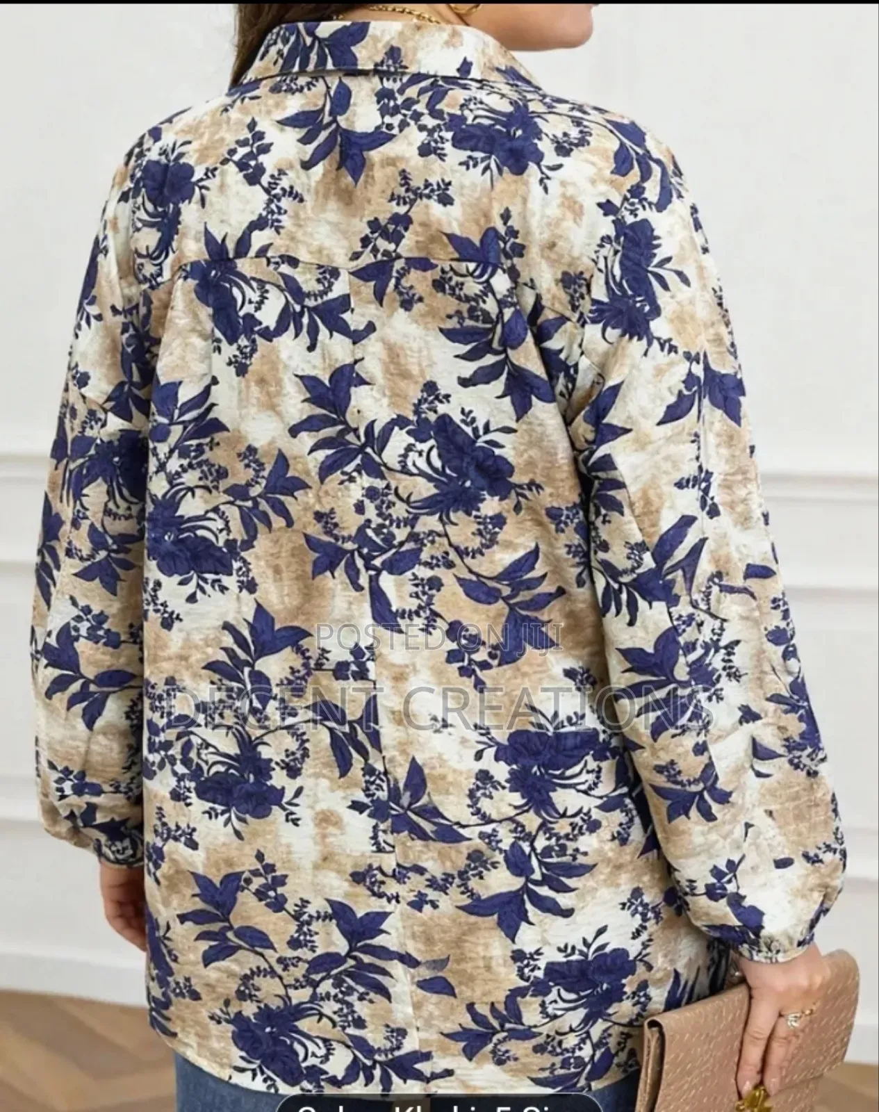 Mid - Year Promo: New Women's Floral Shirt. Size 3xl