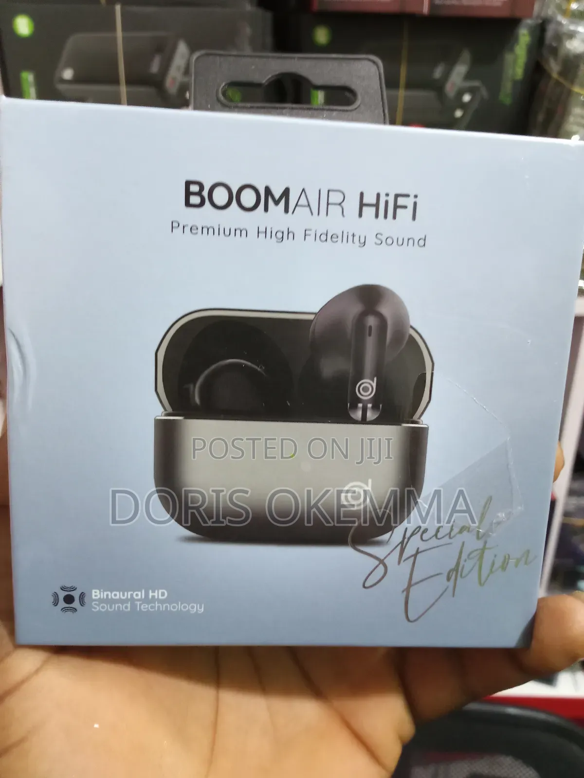 “Digifon Boomair Hifi Premium Sound + Metal Case + Clear Calls"