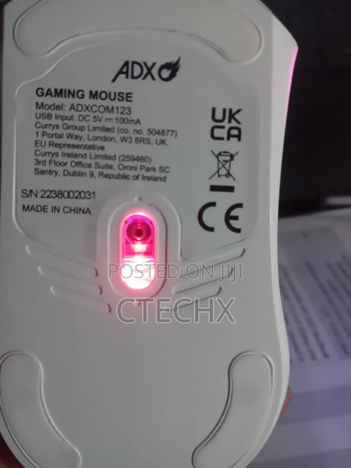 Adxcom123 Firebundle Adv 23 Wired Gaming Mouse