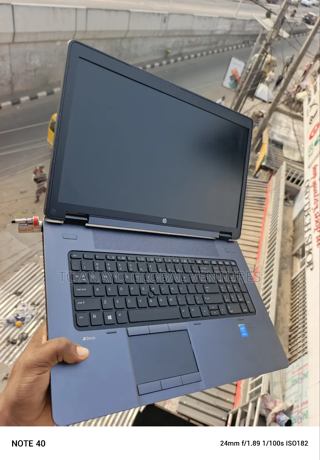 Laptop HP ZBook 17 G2 16GB Intel Core i7 SSD 256GB