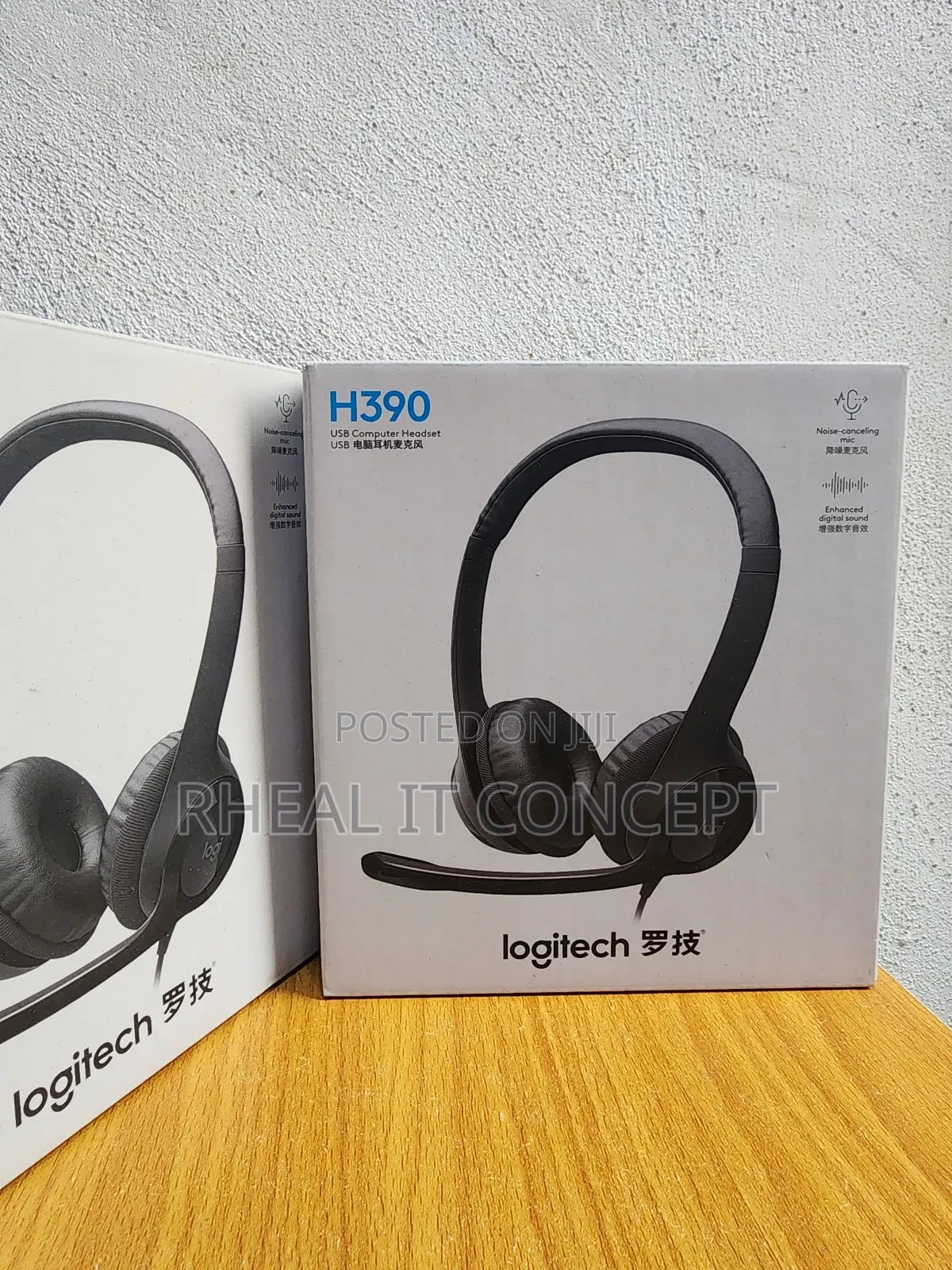 Logitech H390 Usb Wired Noise Concillation Mic Headphone