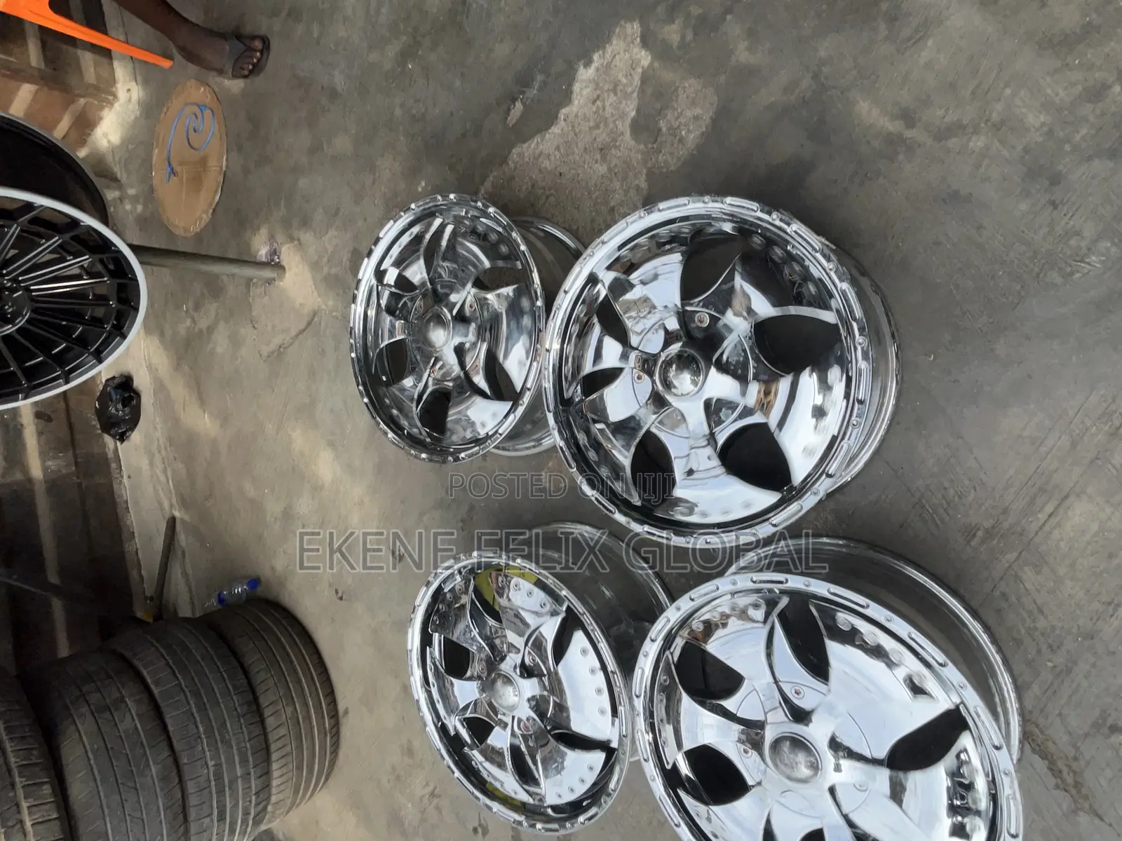 18inches Chrome Spinner