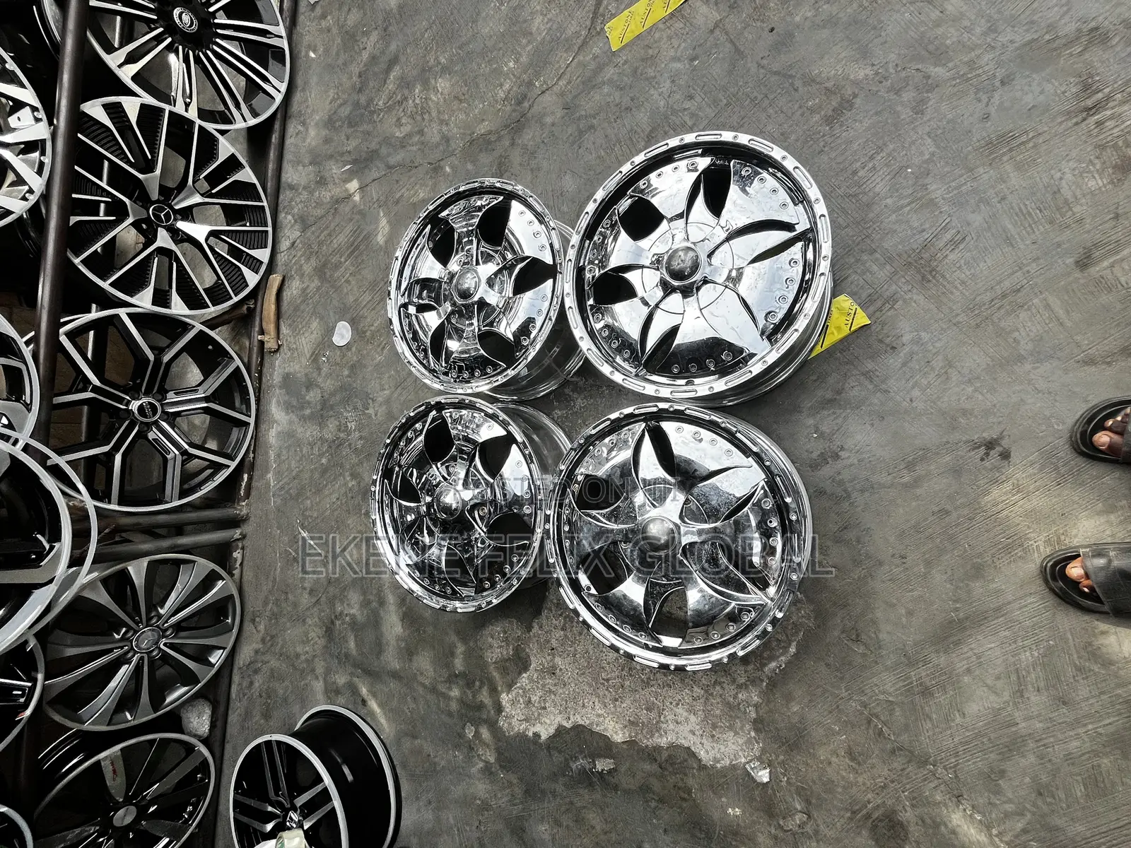 18inches Chrome Spinner
