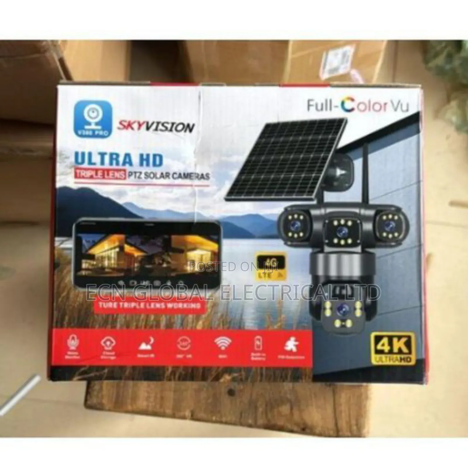 Pro 4g Solar Security Camera – Wireless Outdoor Surveillance