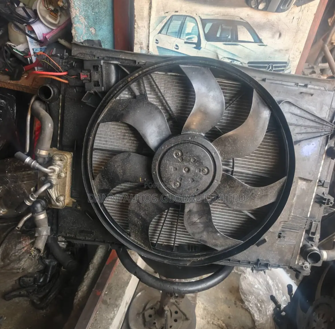 Radiator Fan for C300, C400, C450, W205 Model