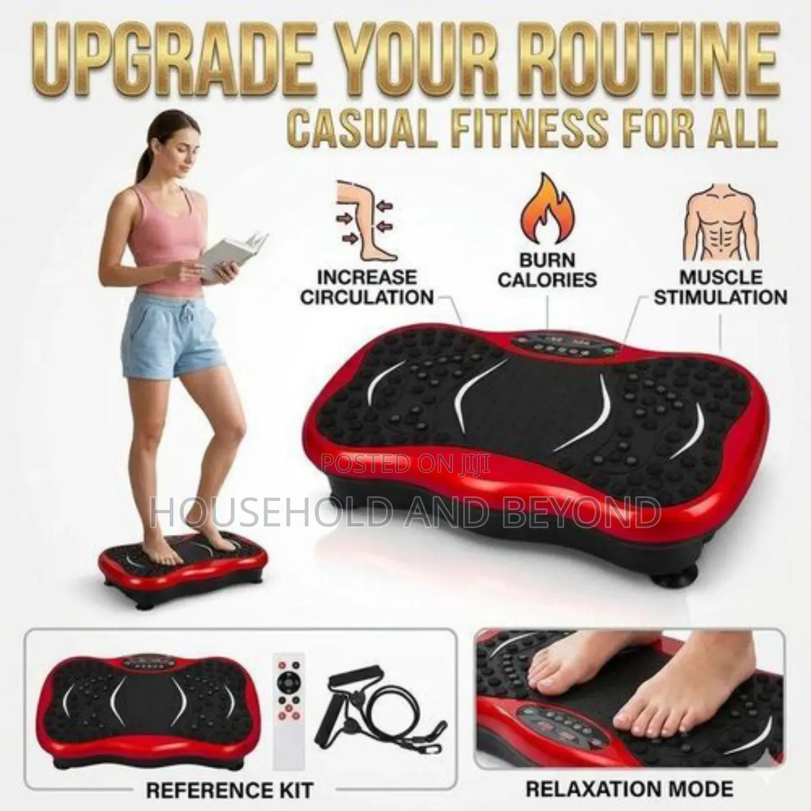 Whole Body Vibration Massager Slimming and Fat Burning Massager