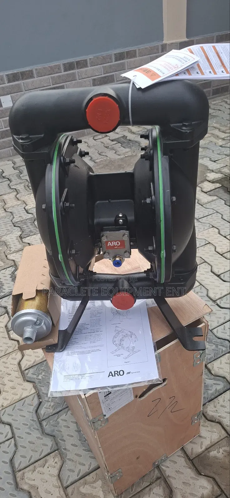 Aro (Ingersollrand) Air Operated Metallic Double Diaphragm Pump