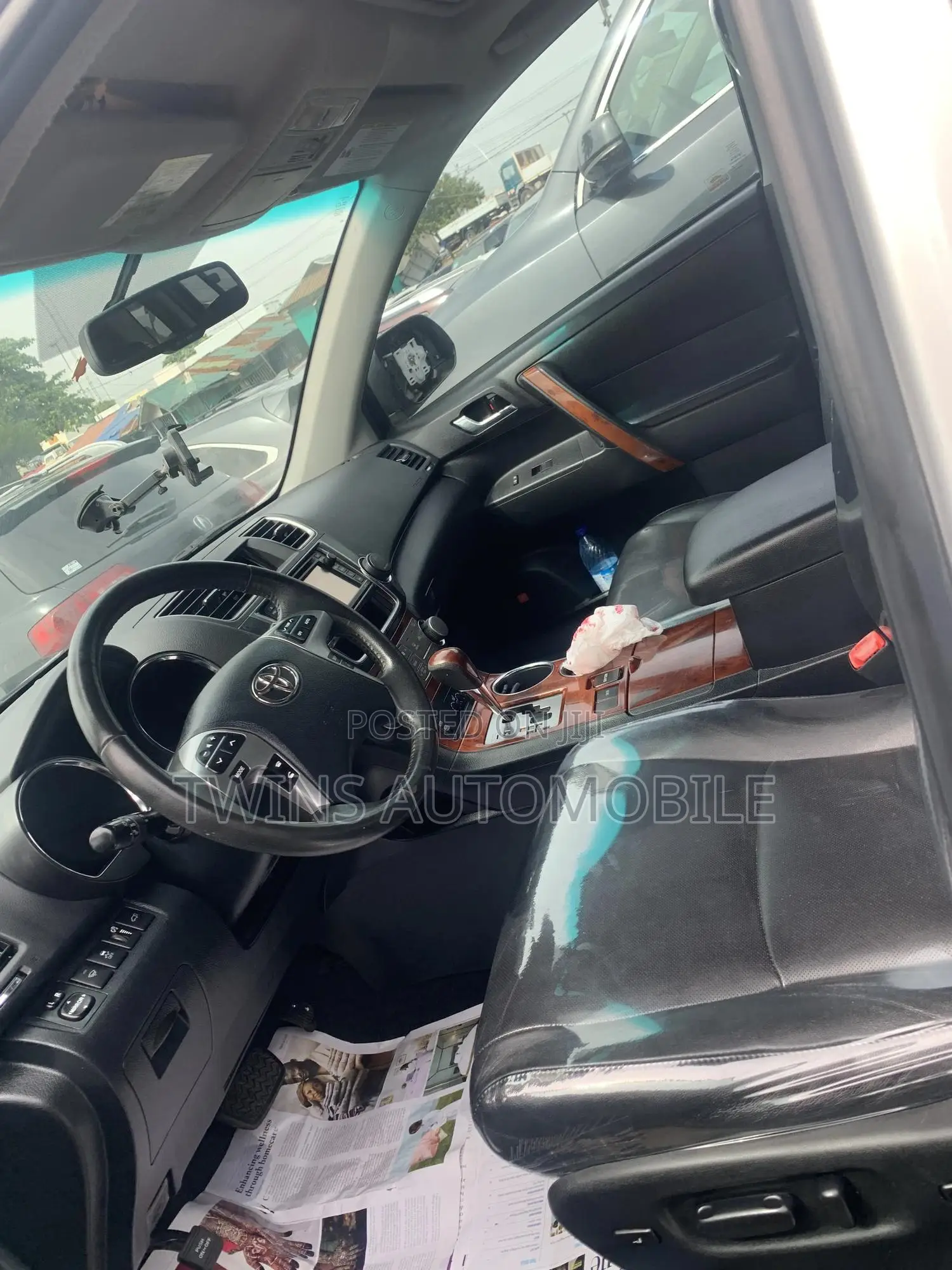 Toyota Highlander Limited 3.5l 4WD 2013 Silver