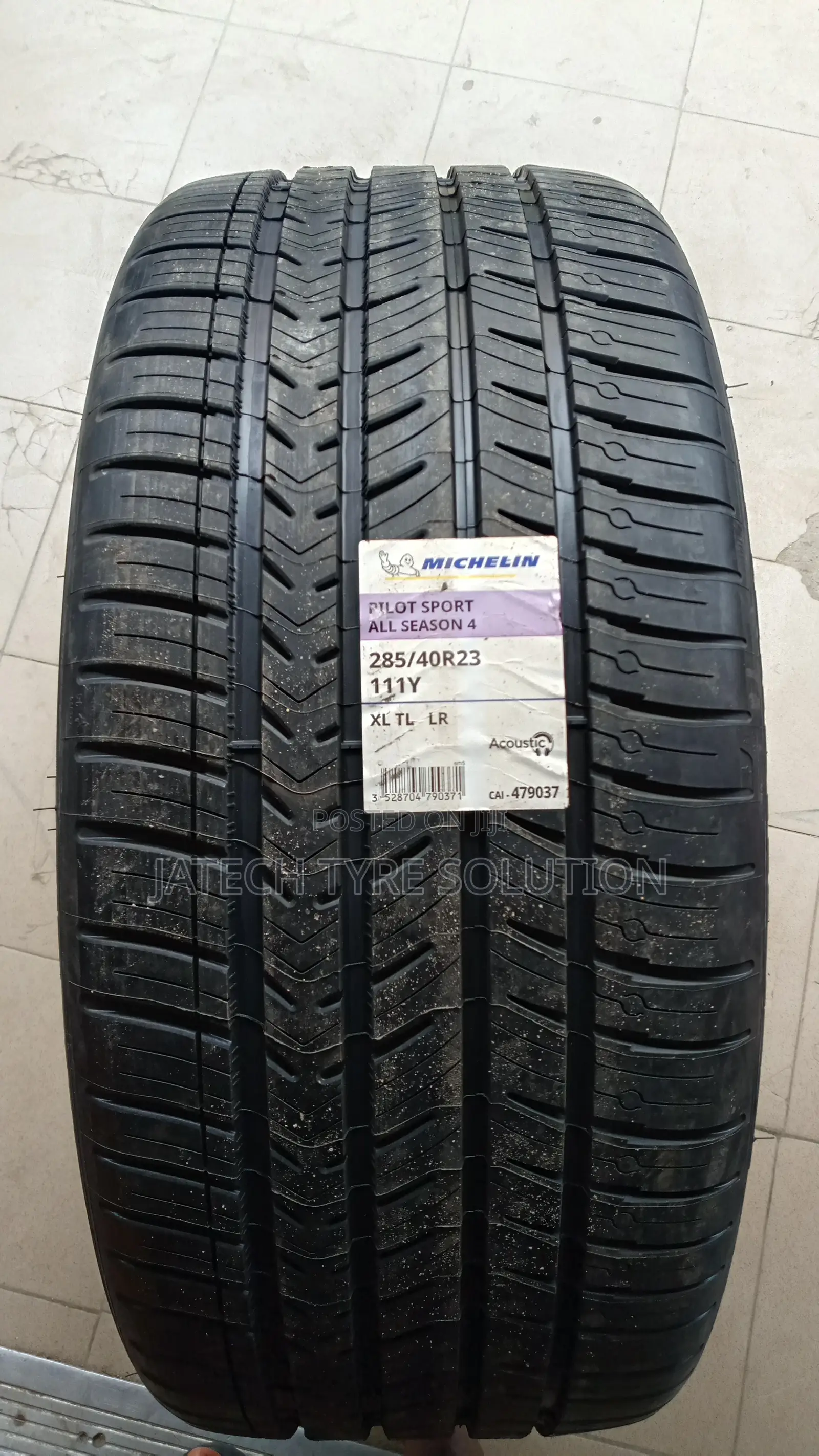 285/40/23 Pilot Sport Michelin Brand