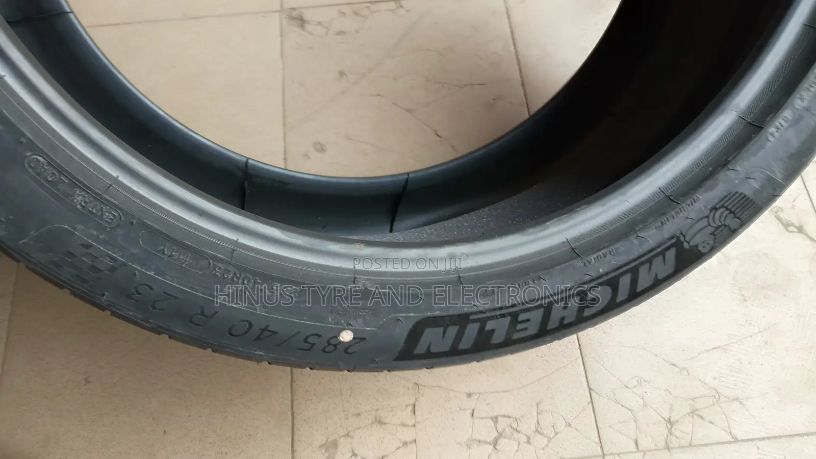285/40/23 Pilot Sport Michelin Brand