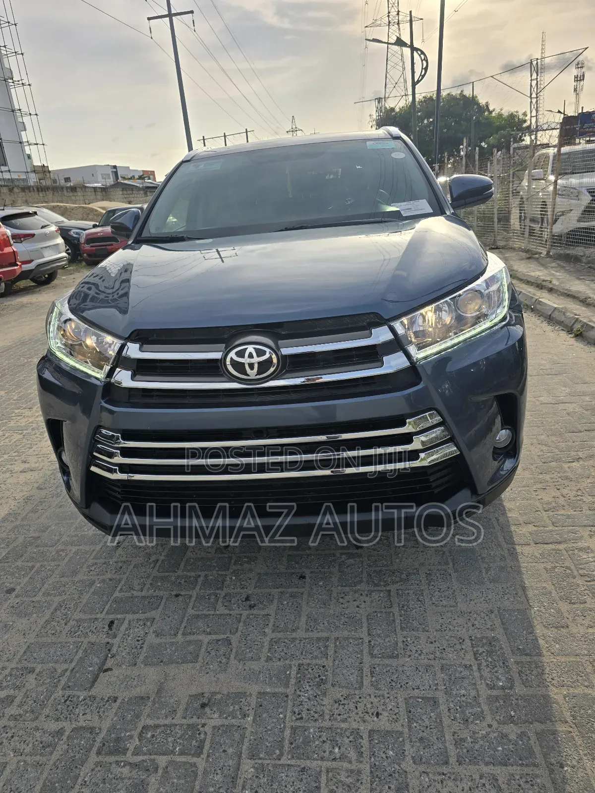 Toyota Highlander XLE V6 4x4 (3.5L 6cyl 6A) 2016 Blue