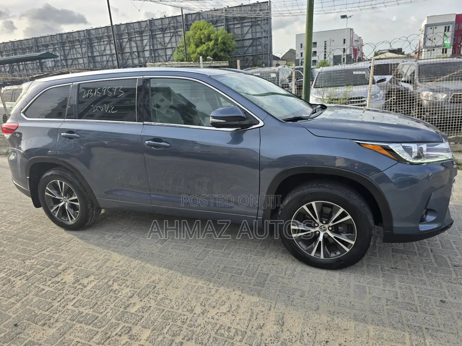 Toyota Highlander XLE V6 4x4 (3.5L 6cyl 6A) 2016 Blue