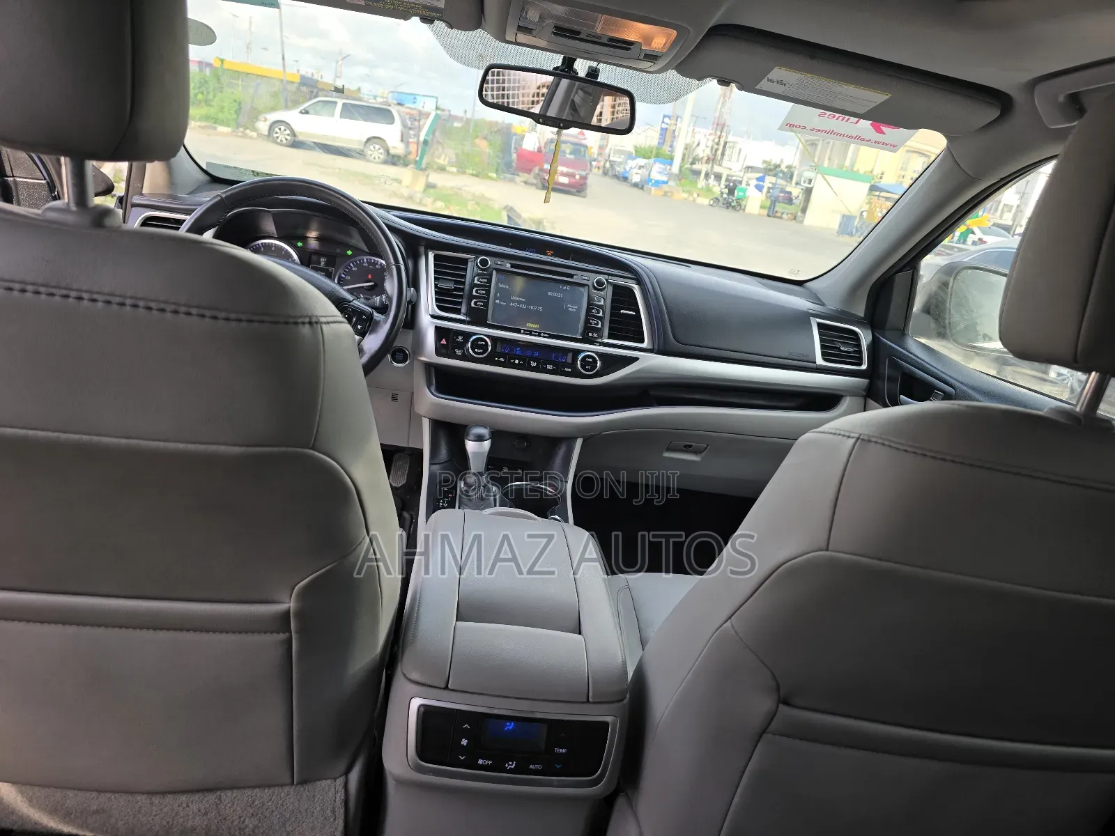 Toyota Highlander XLE V6 4x4 (3.5L 6cyl 6A) 2016 Blue