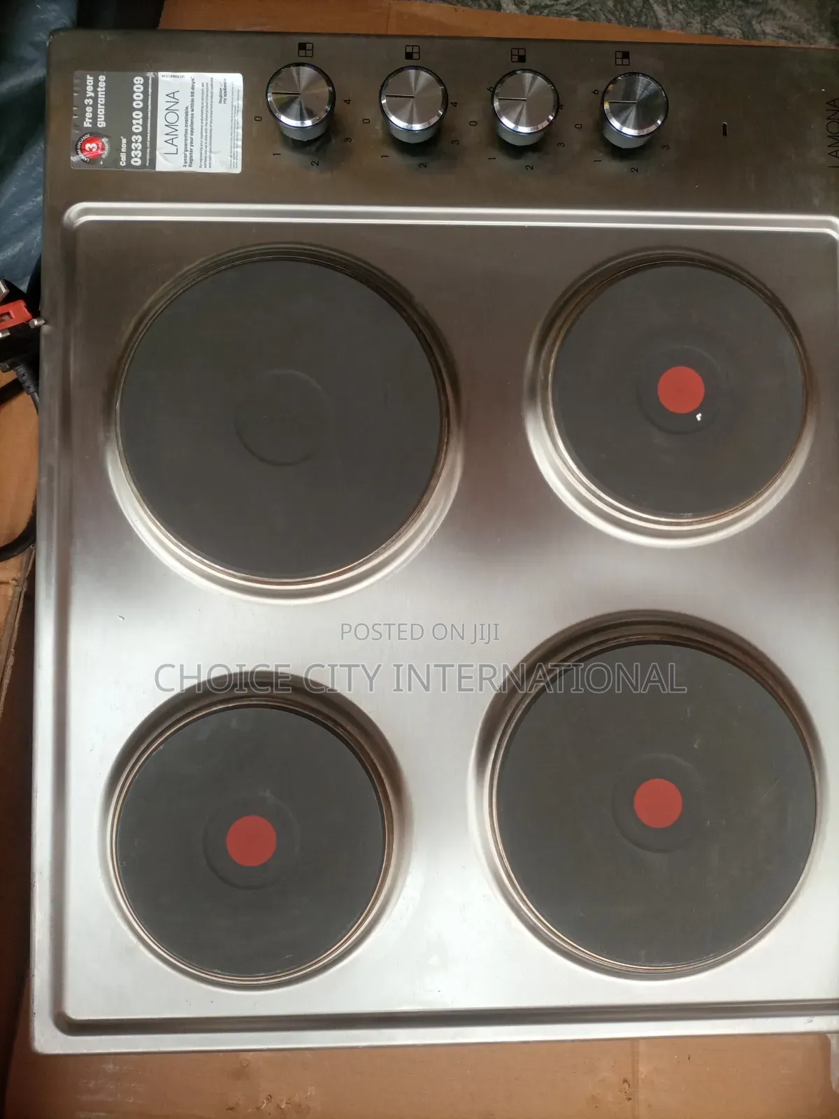 Lamona Built in Four Burners Electric