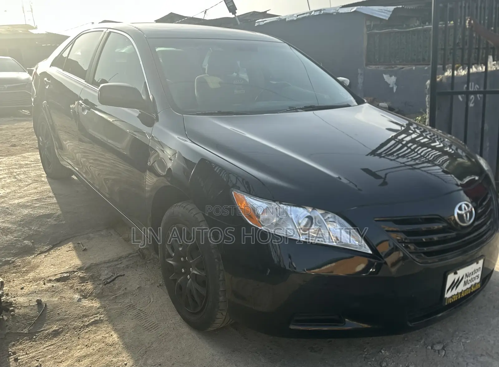 Toyota Camry 2.4 LE 2008 Black