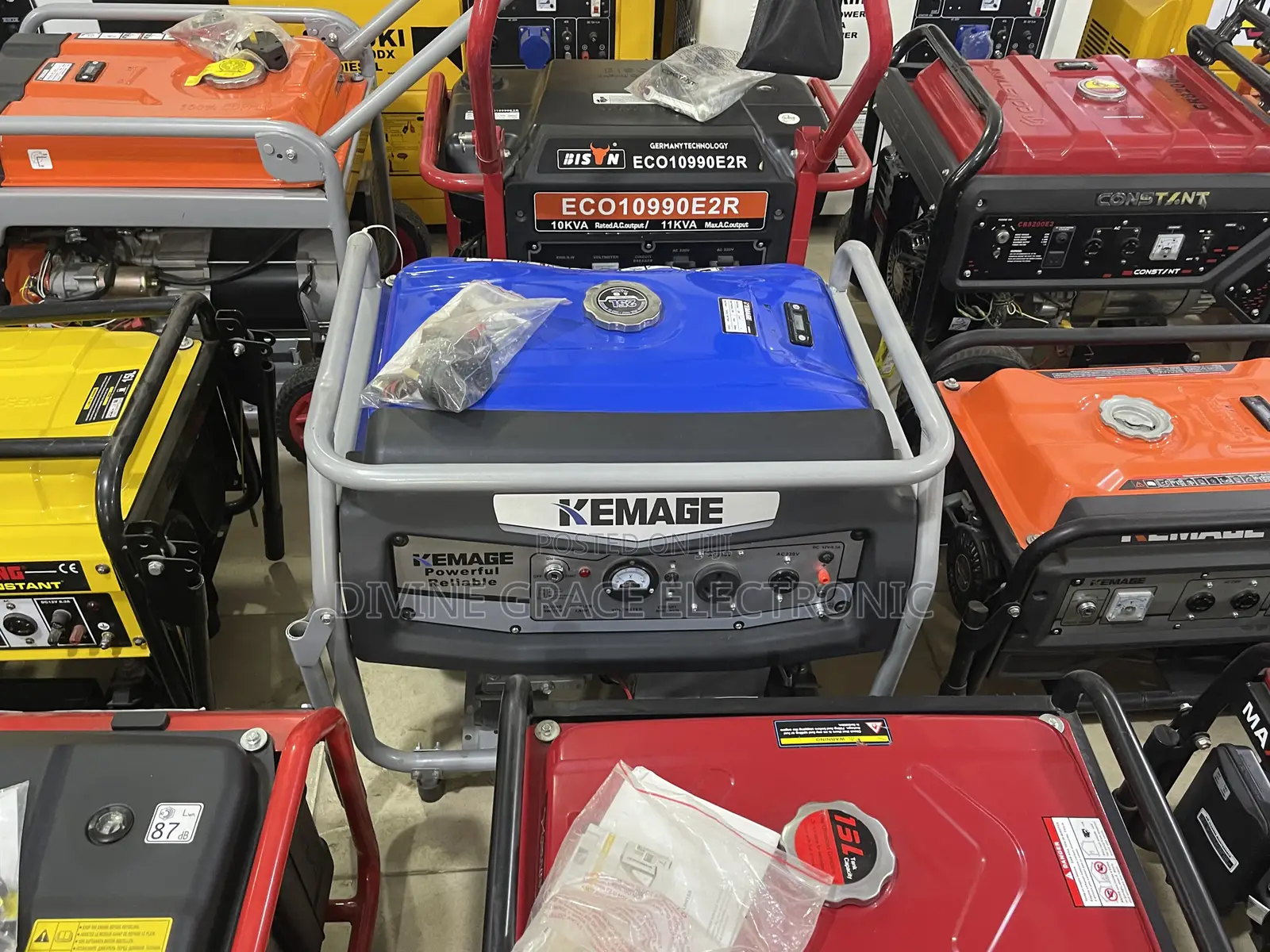 12kva Brand New Kemage Petrol Generator,Copper Coil