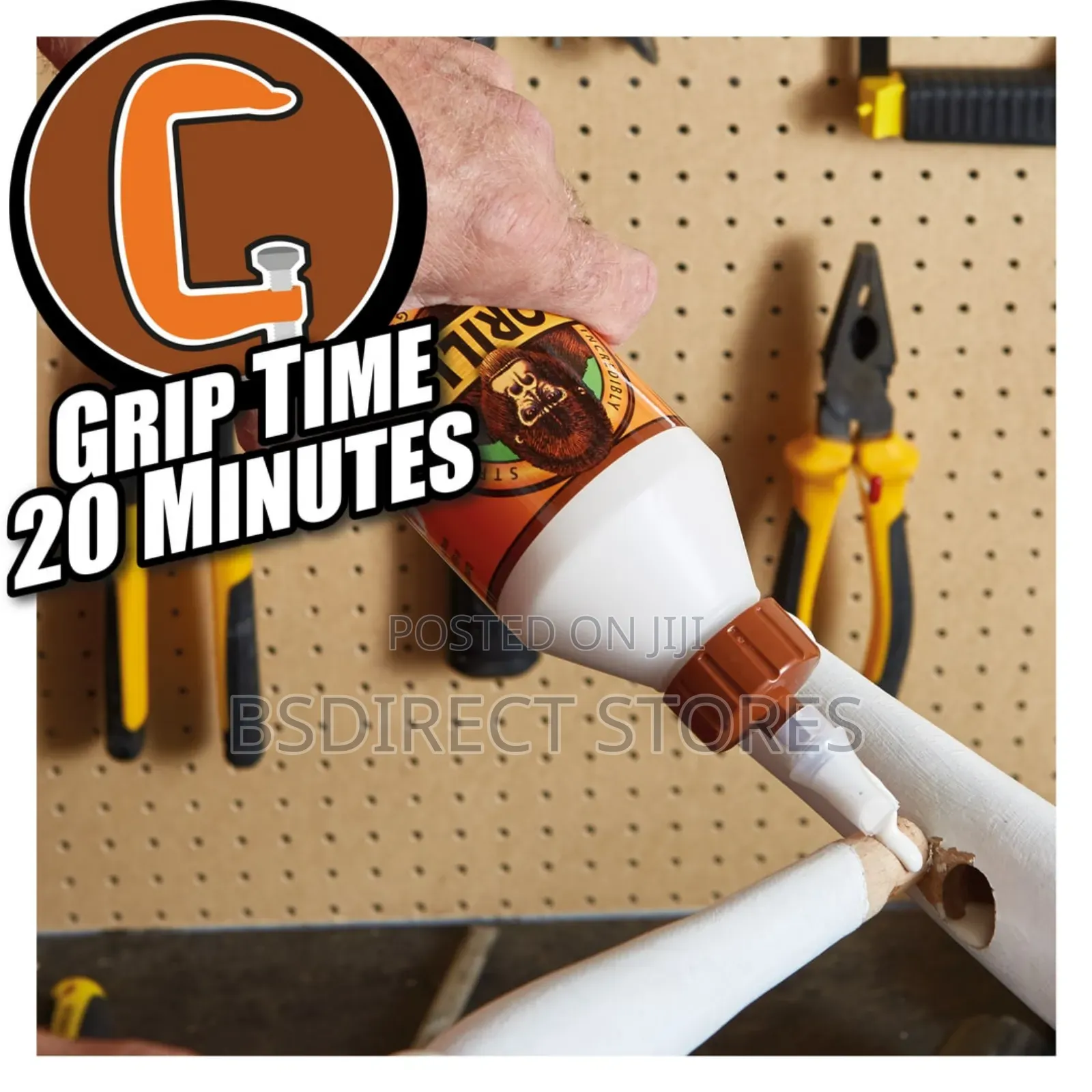 Gorilla Glue Water Resistant Fast Drying Wood Glue 532ml