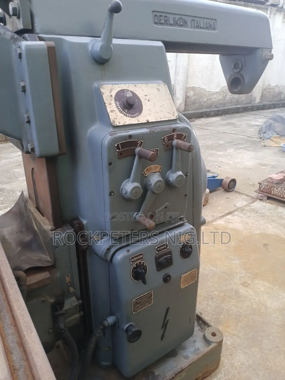 Model Mn3h Oerlikon Italiana Universal Milling Machine