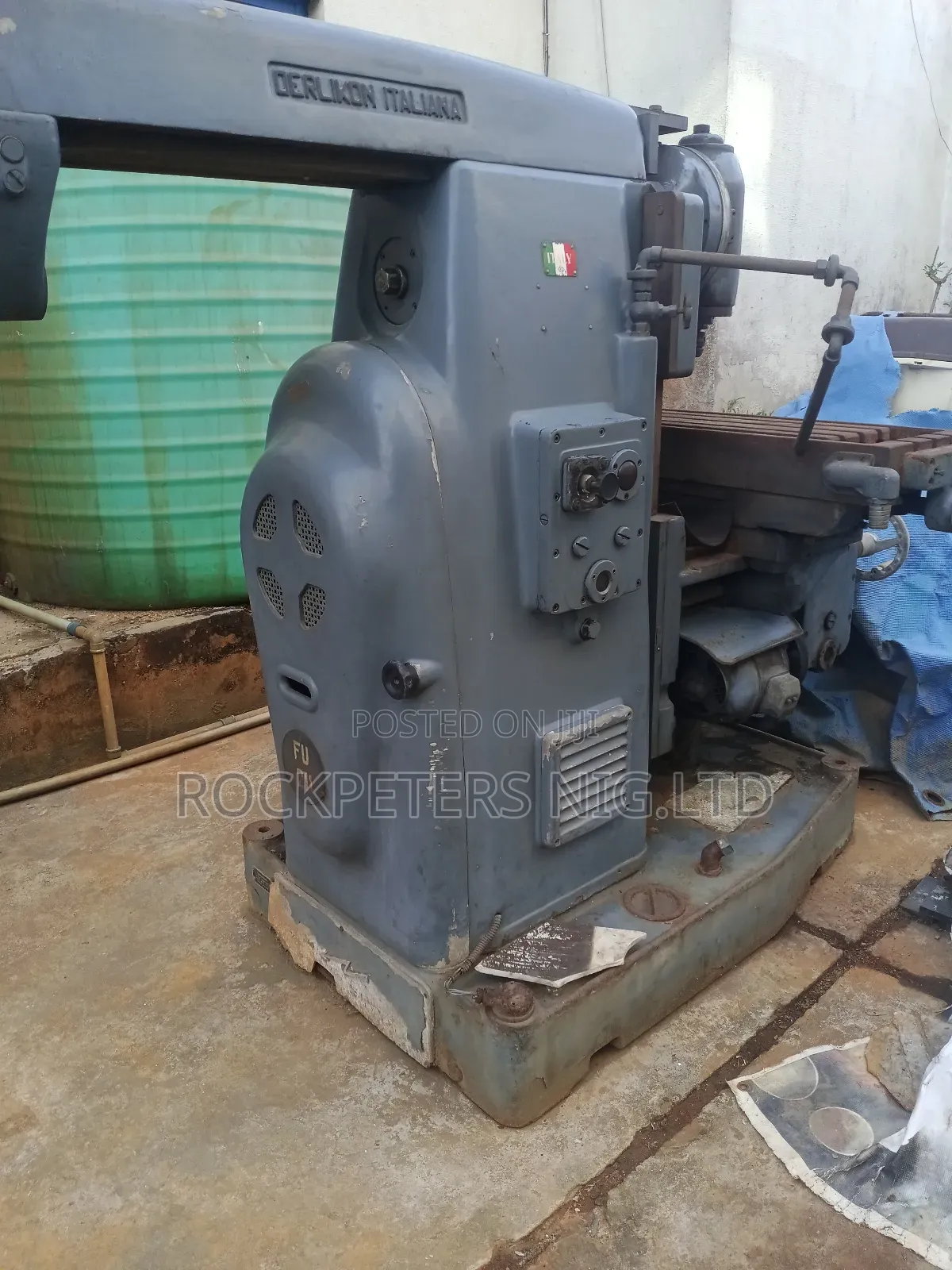 Model Mn3h Oerlikon Italiana Universal Milling Machine