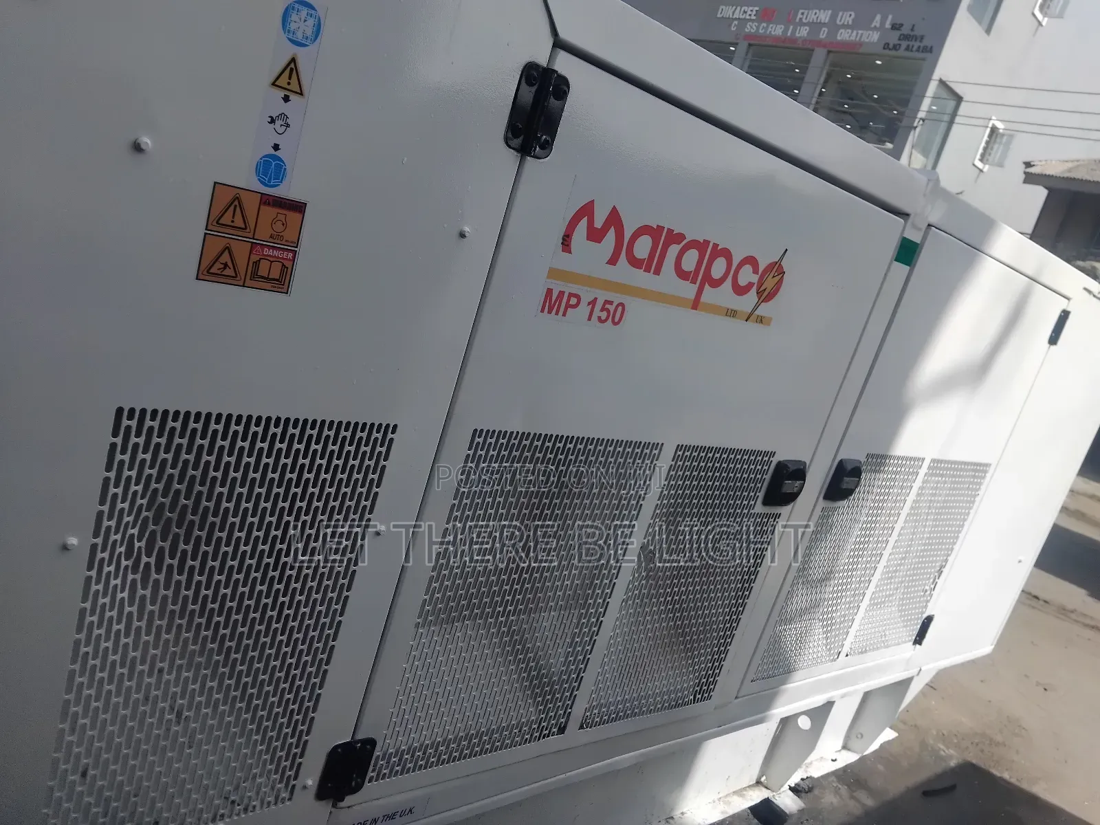 150kva Perkins Marapco Generator