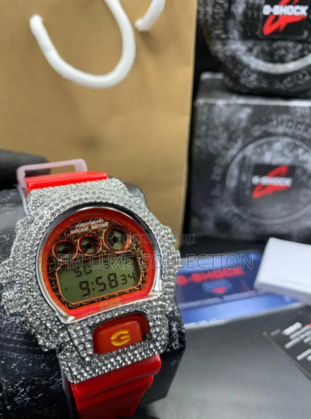 Original Stones Gshock Wristwatch