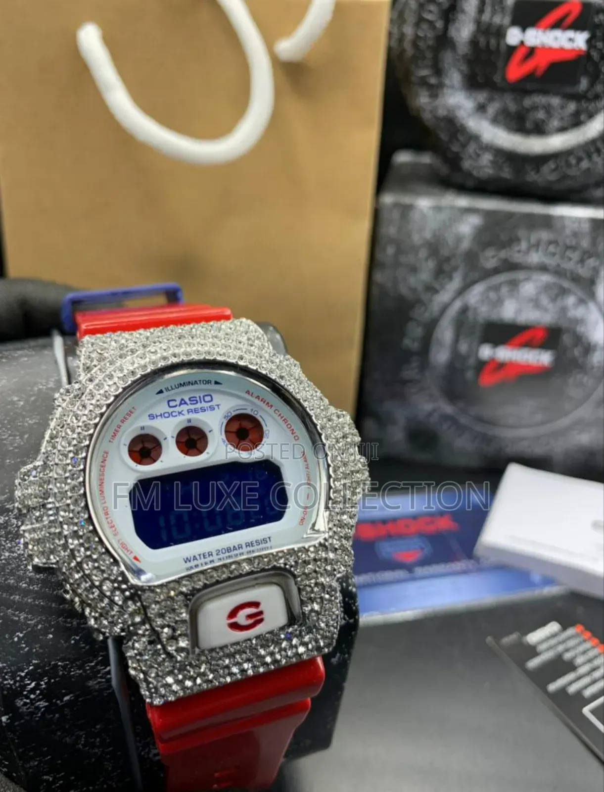 Original Stones Gshock Wristwatch